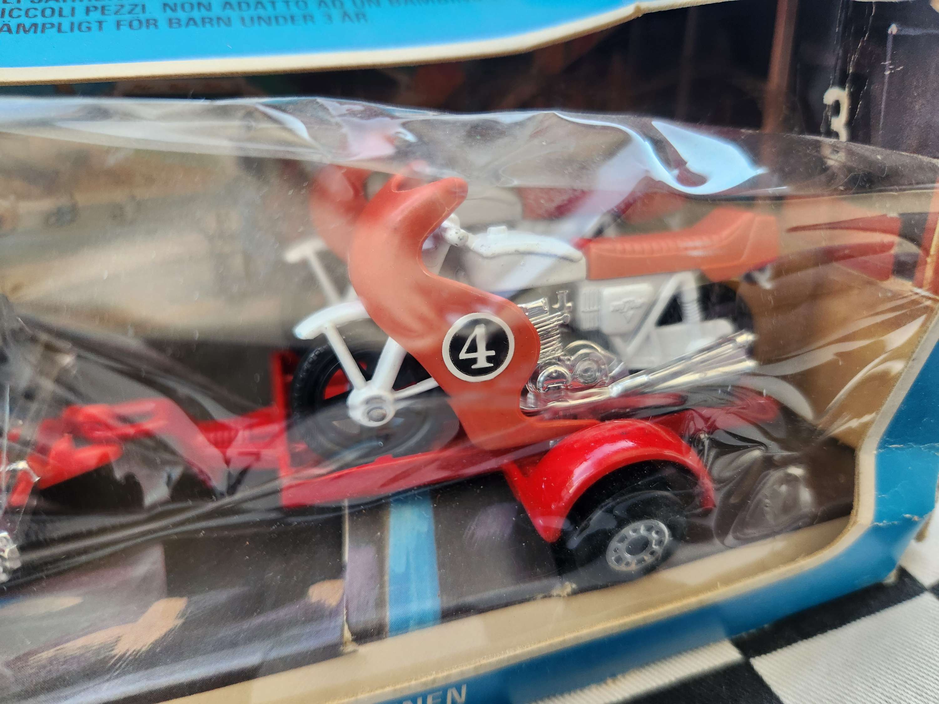 Matchbox Super Kings K91 Motorcycle Racing Set Vintage Boxed