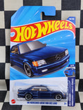 Hot Wheels 2025 Wild Widebody 89 Mercedes Benz 560 SEC AMG Dark Blue