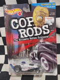 Hot Wheels 1999 Cop Rods Super Comp Dragster Card Worn