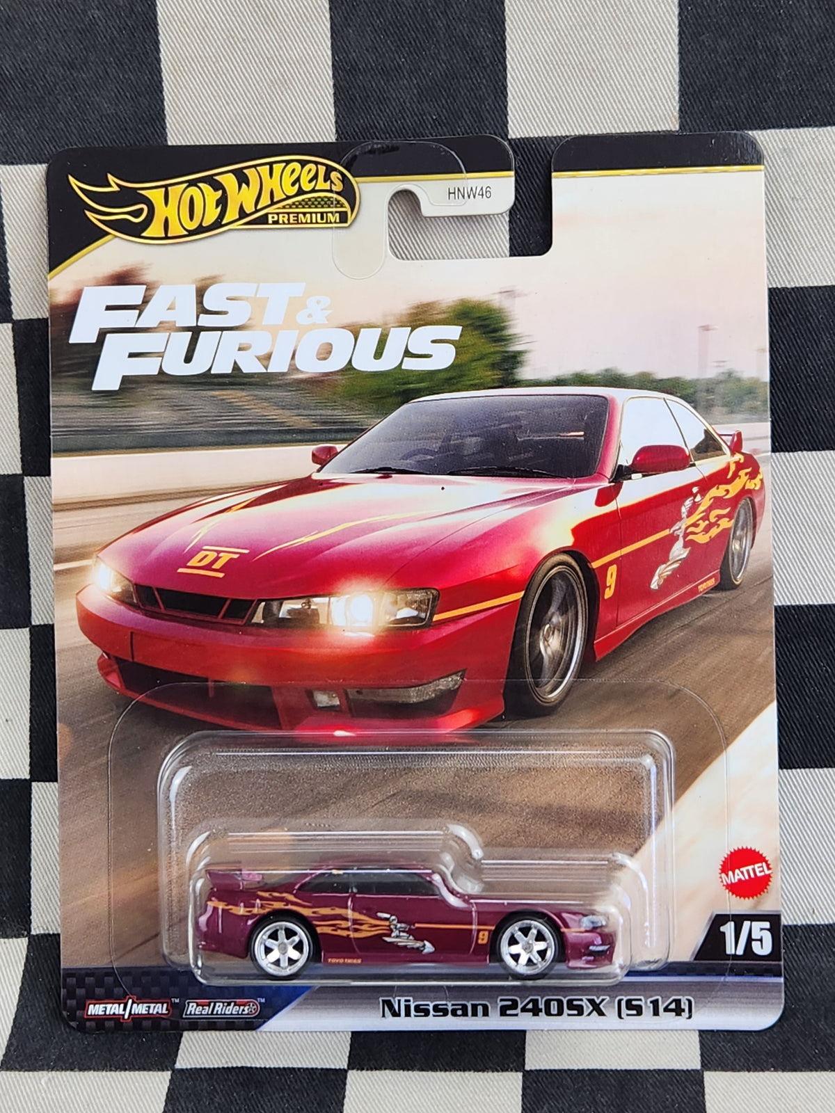 Hot Wheels Premium Fast & Furious Nissan 240SX S14 Silvia