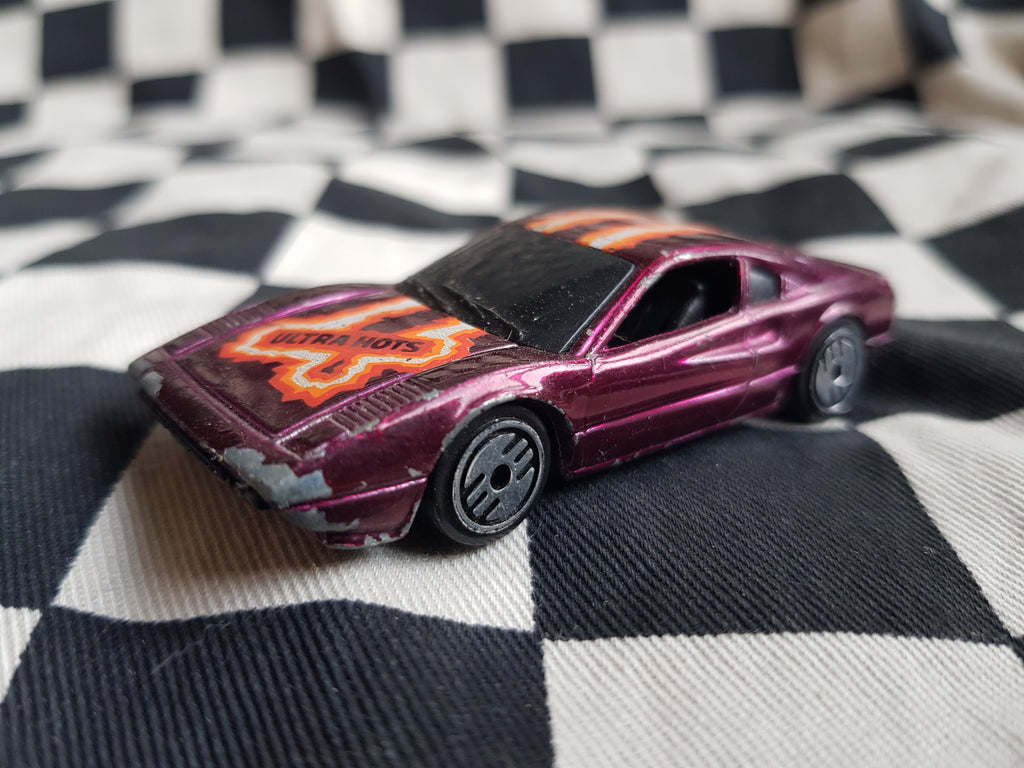 Vintage Loose Hot Wheels Ultra Hots Quick Trik Ferrari 308 GTB