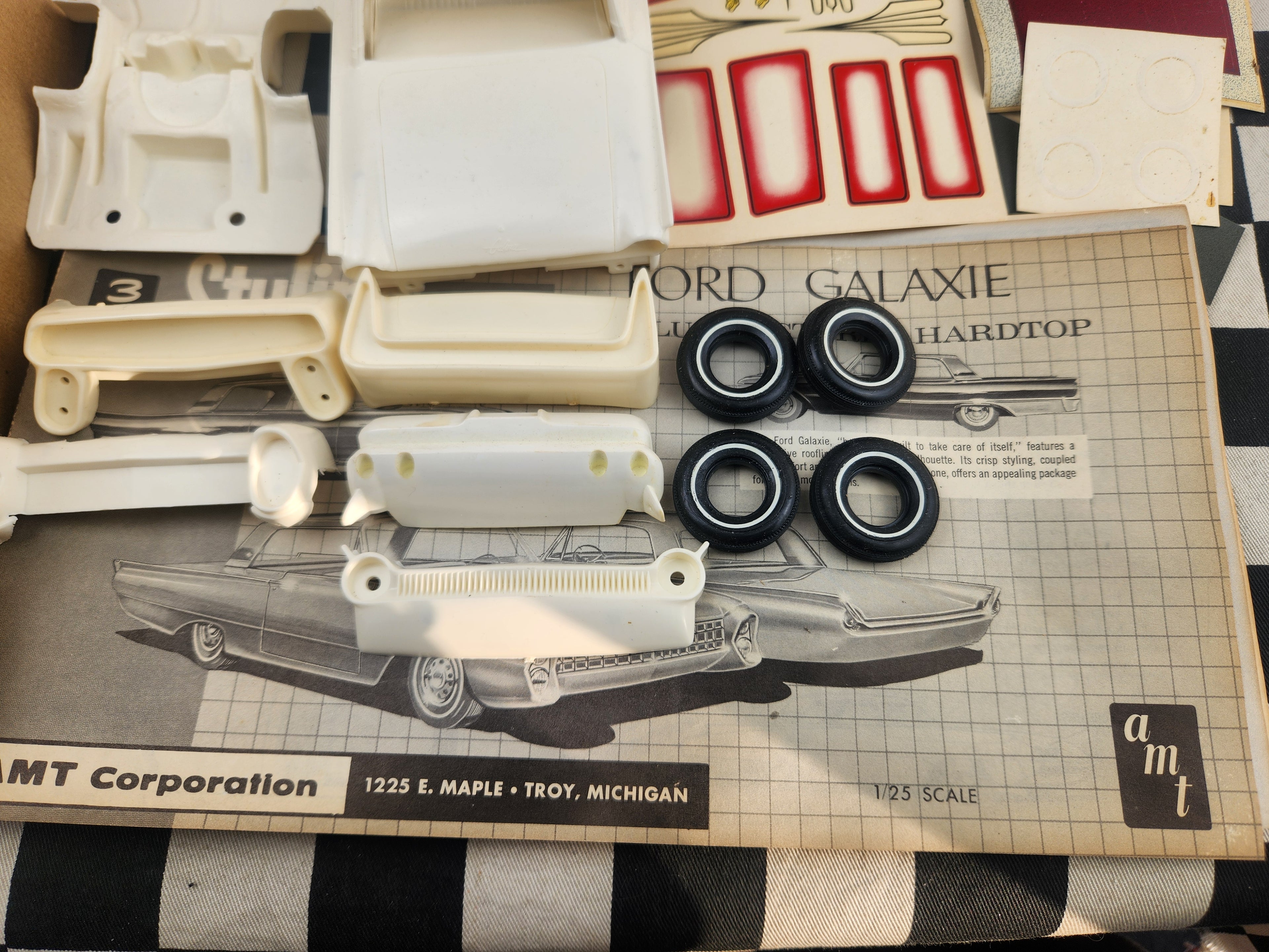 Rare Original AMT Styline Kit Ford Galaxie