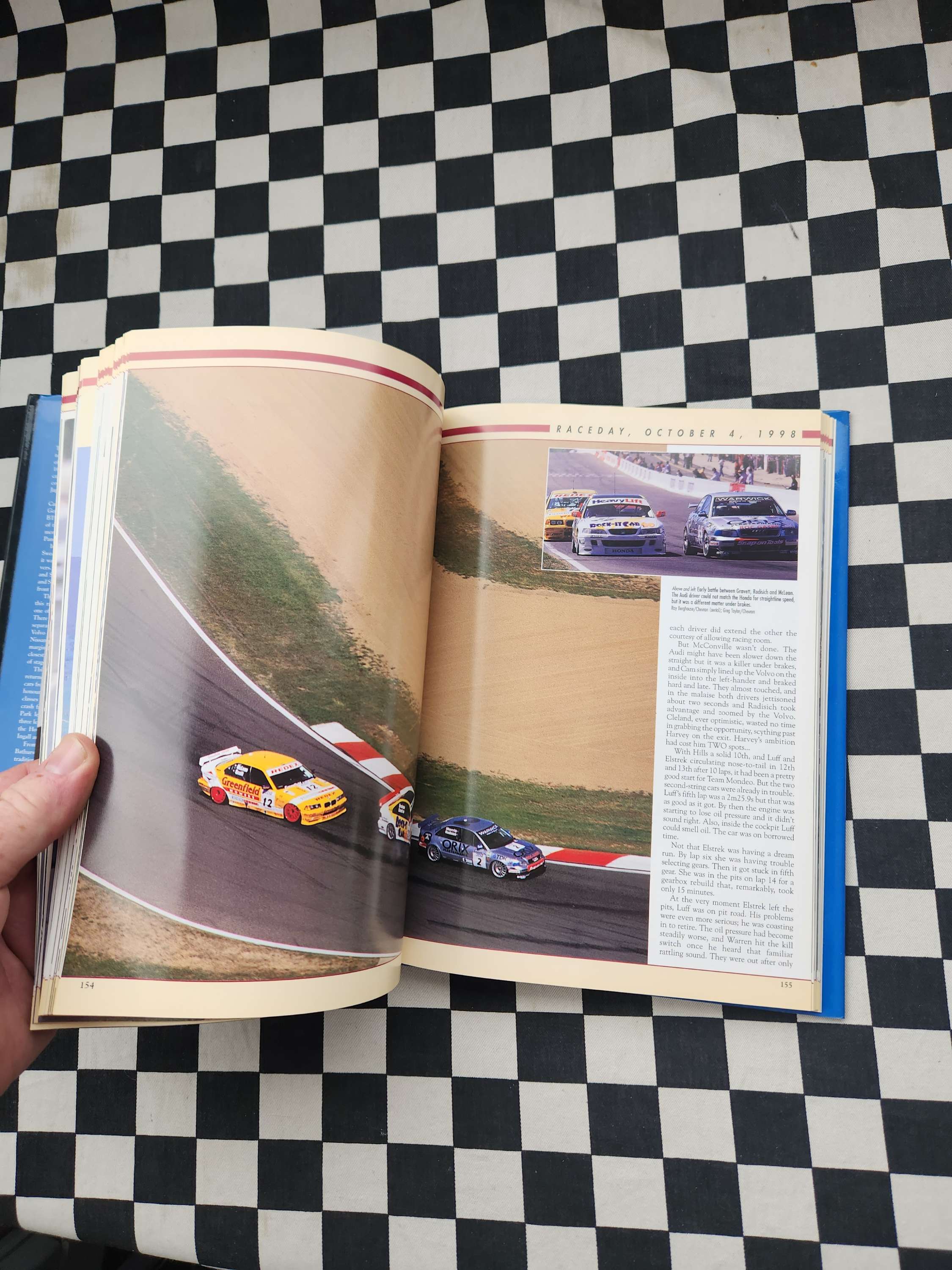 The Great Race #18 1998 Bathurst 1000 Book VHTF Year
