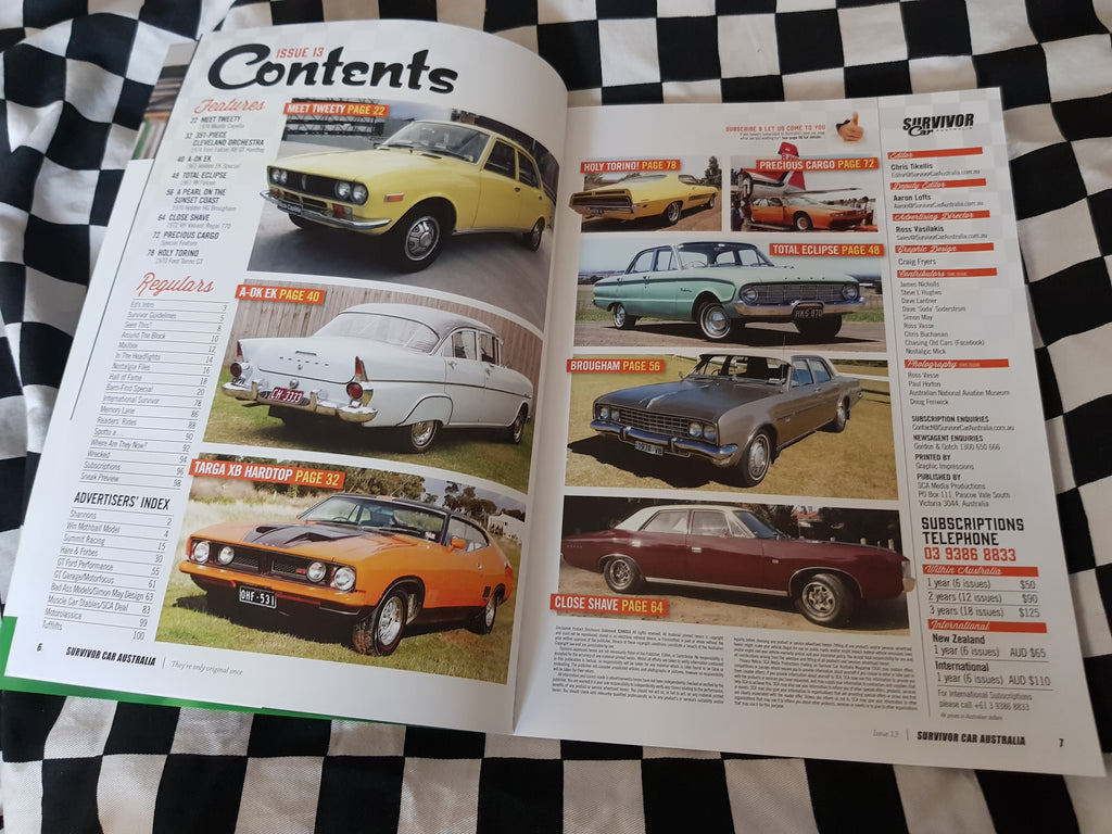 SURVIVOR CAR AUSTRALIA magazine #13