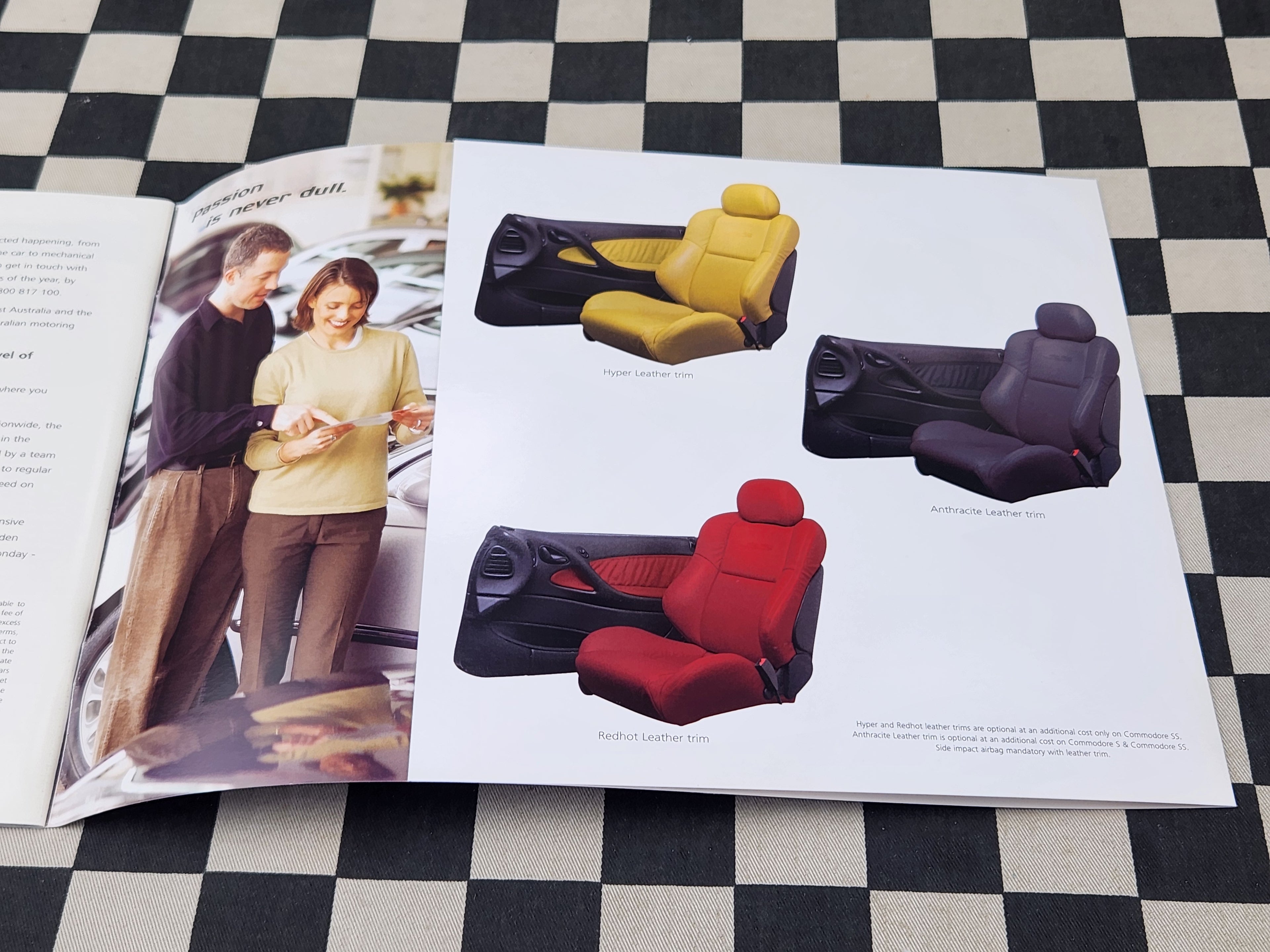 VX Series II Holden Commodore Executive Acclaim S SS  Sales Brochure