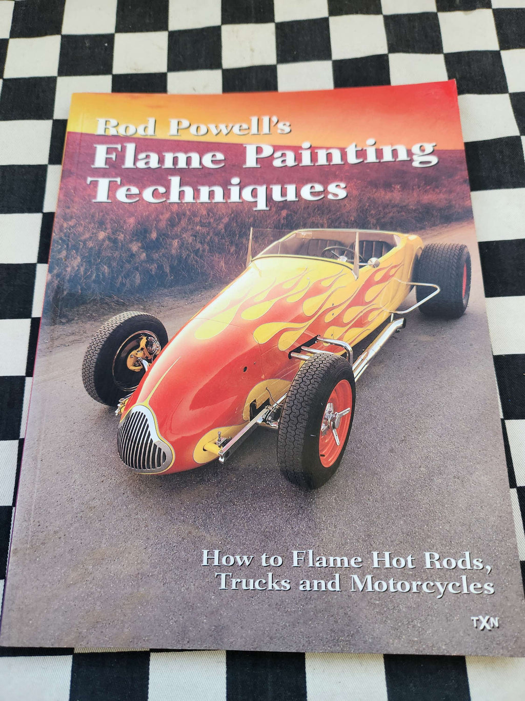 Rod Powell's Flame Painting Techniques How to Flame Hot Rods Trucks & Motorcycle