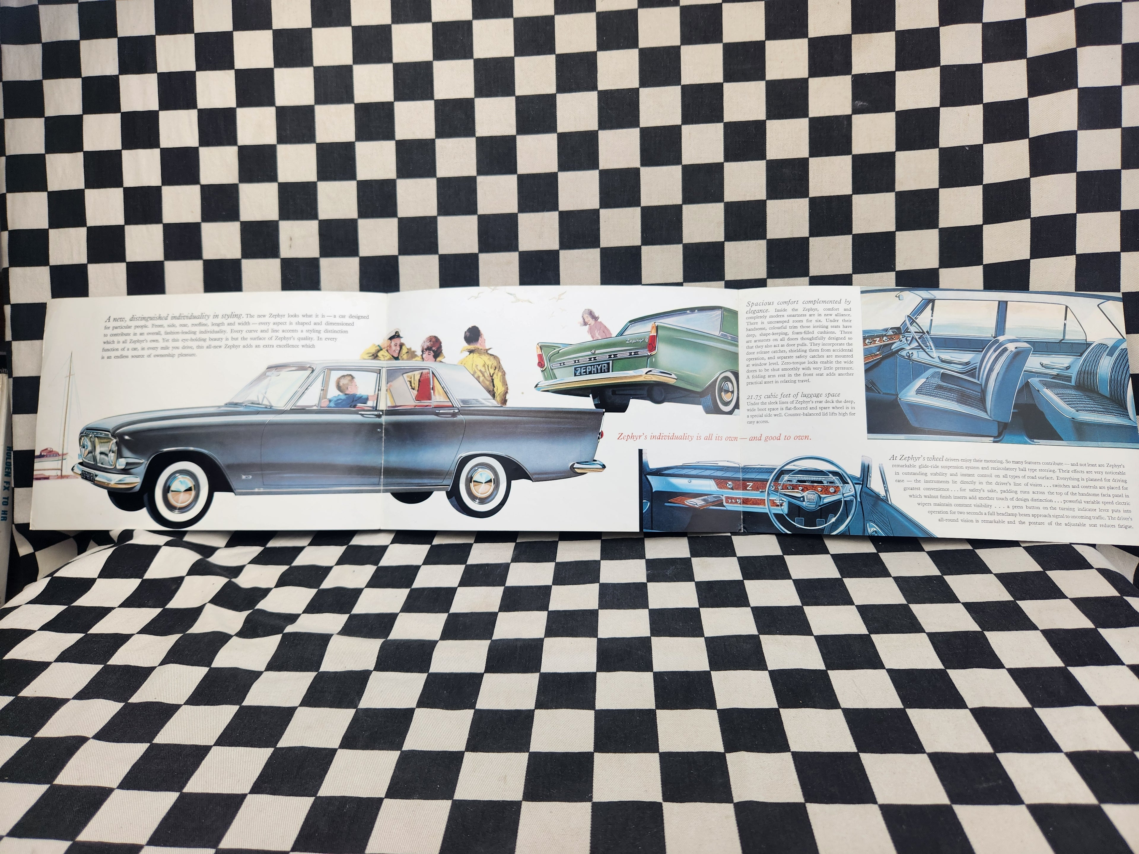 Genuine Ford MK2 Zephyr Australian Sales Brochure