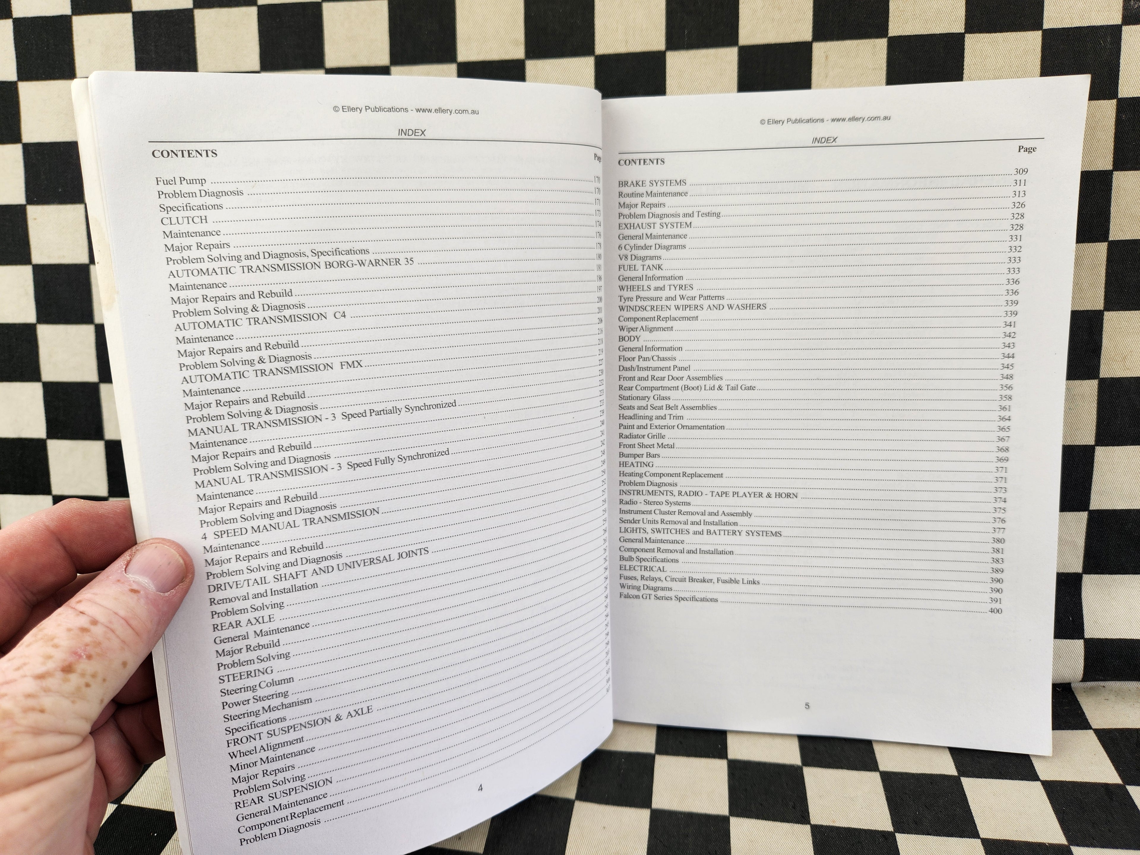 Ford Falcon Fairlane 1966-72 XR XT XW XY ZB ZC ZD 6cyl & V8 Workshop Manual