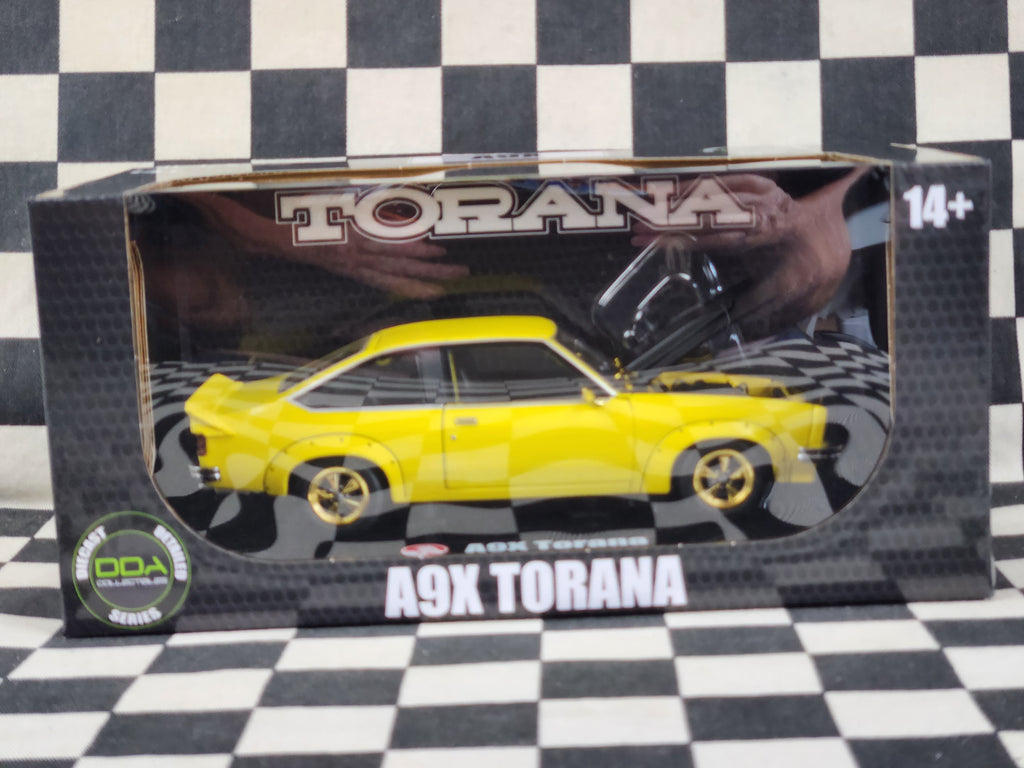 DDA 1/24 Gold CHASE Holden A9X Torana Hatchback
