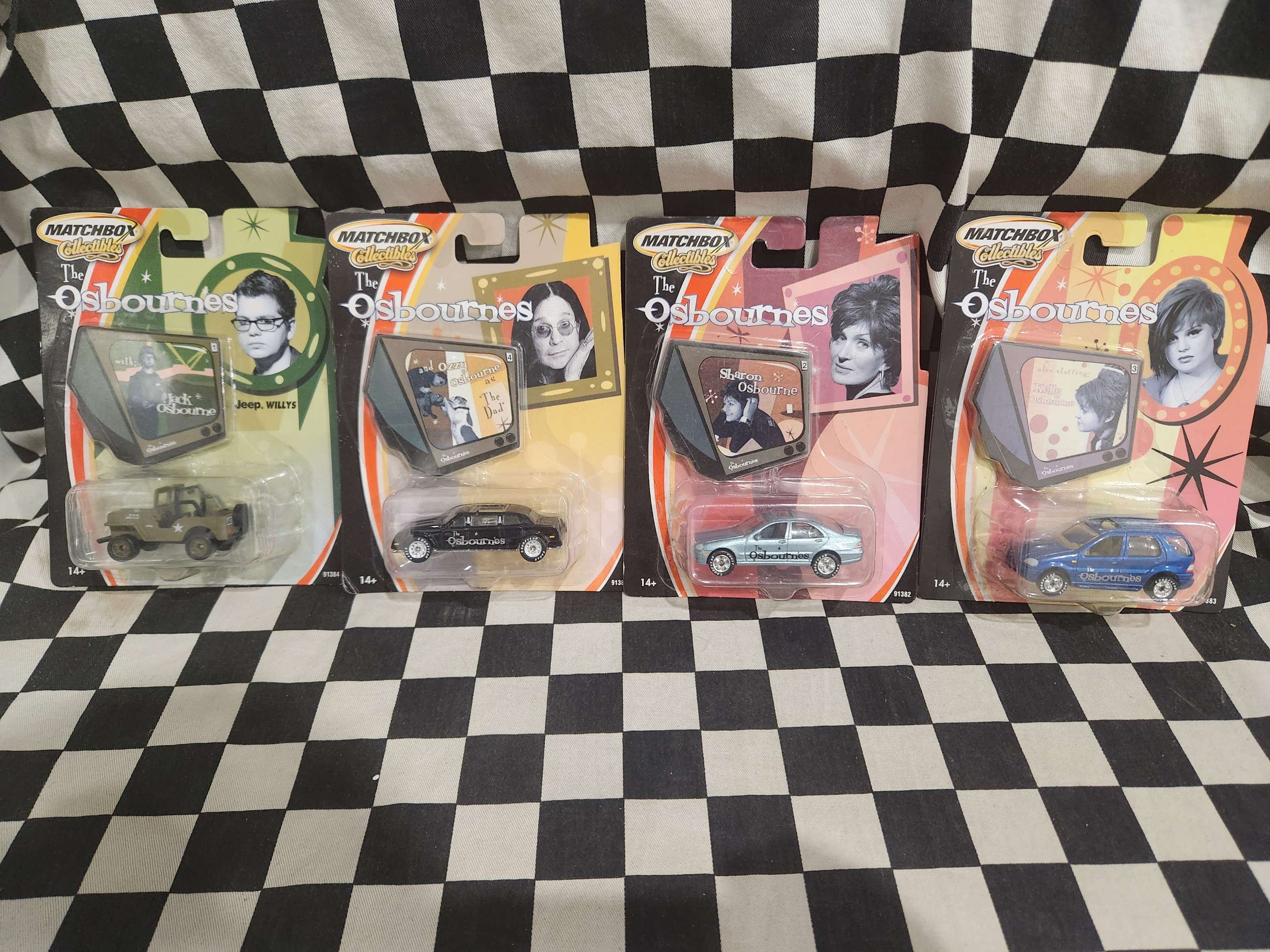 Matchbox Collectibles (Premium) The Osbournes Set of 4