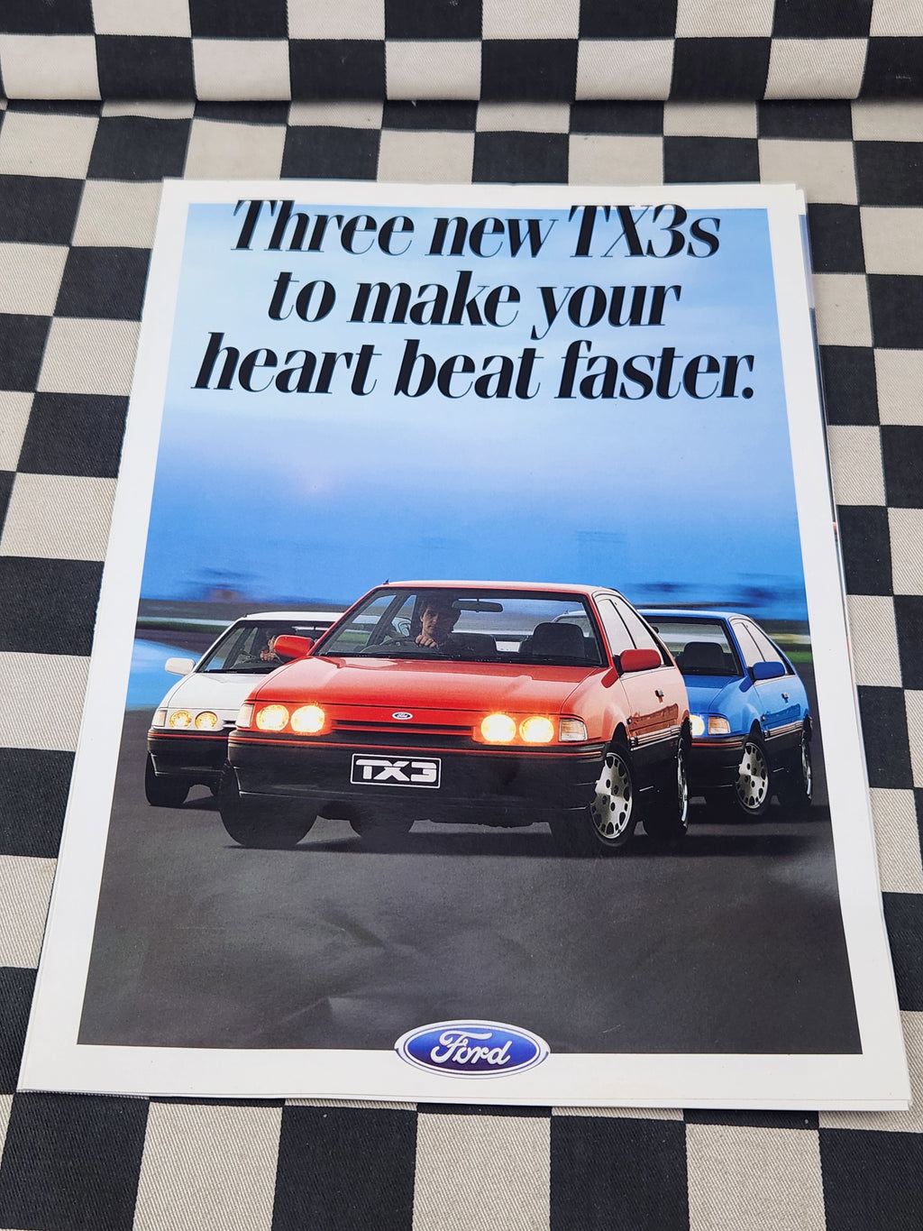 Ford Laser TX3 Turbo & 4WD Sales Brochure