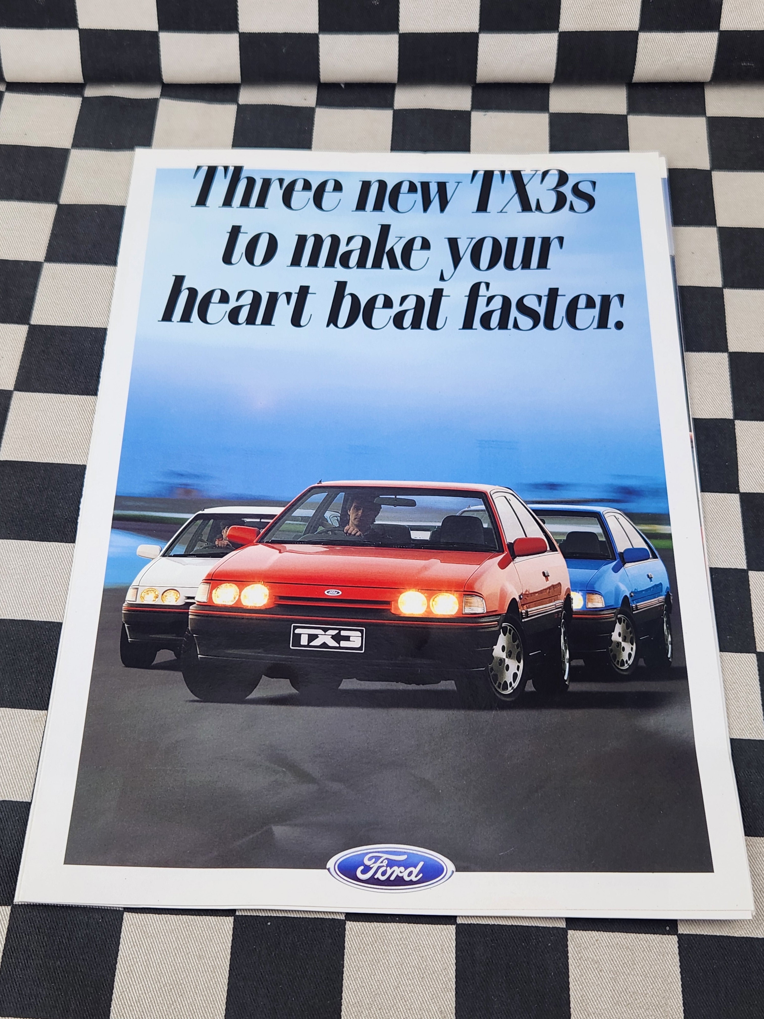Ford Laser TX3 Turbo & 4WD Sales Brochure