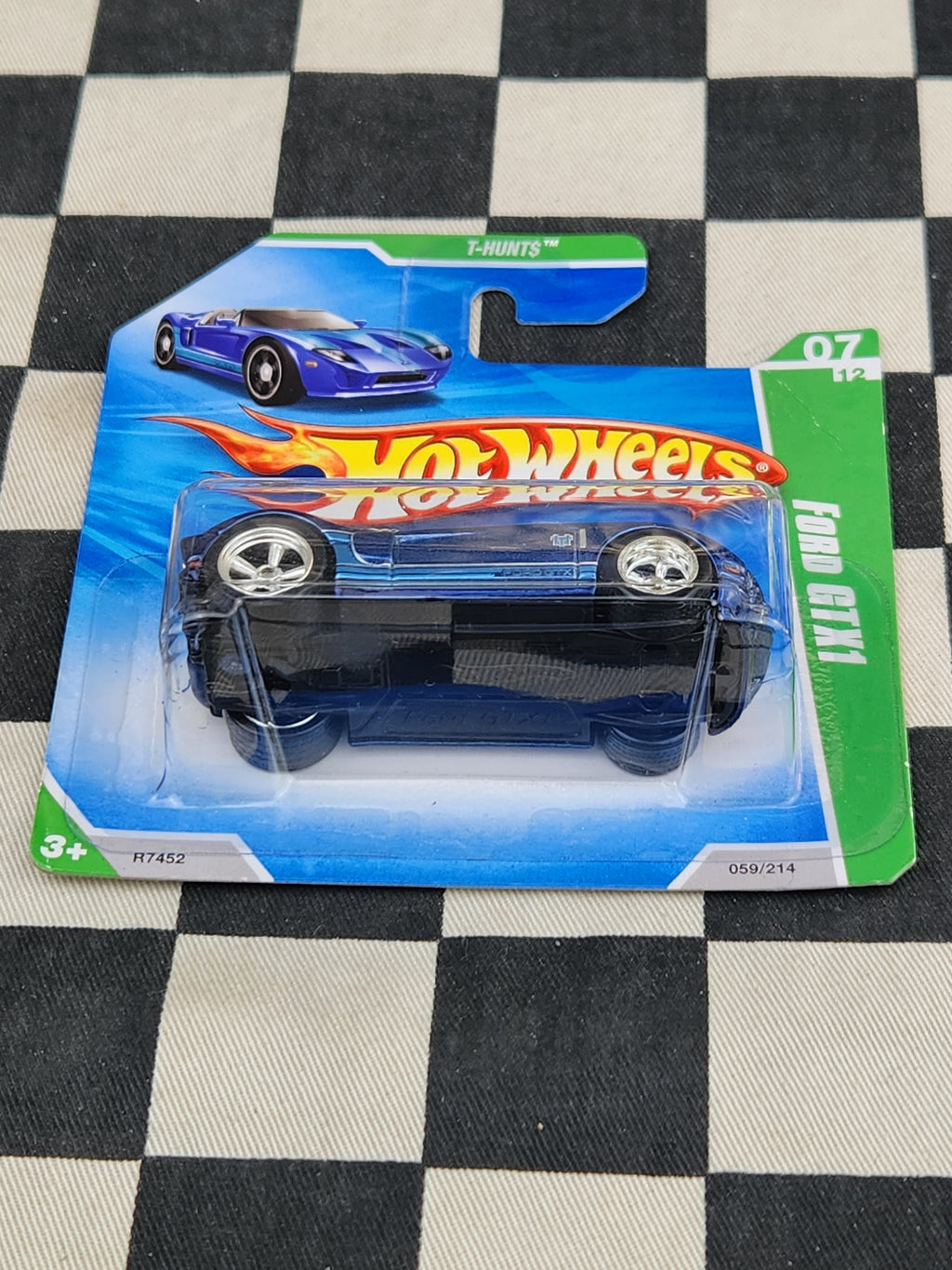 Hot Wheels 2010 SUPER TREASURE HUNT Ford GTX1 Short Card