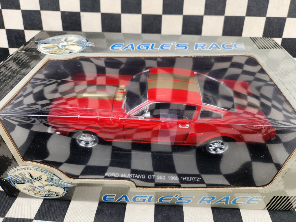 Eagles Race 1:18 1965 Ford Mustang HERTZ GT 350