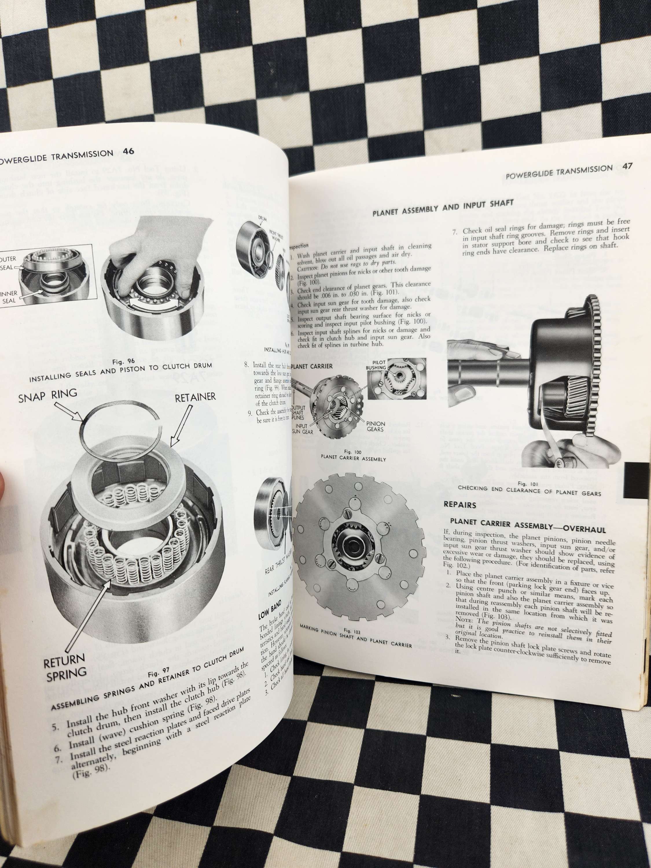Genuine Holden HD Powerglide Automatic Transmission Workshop Manual