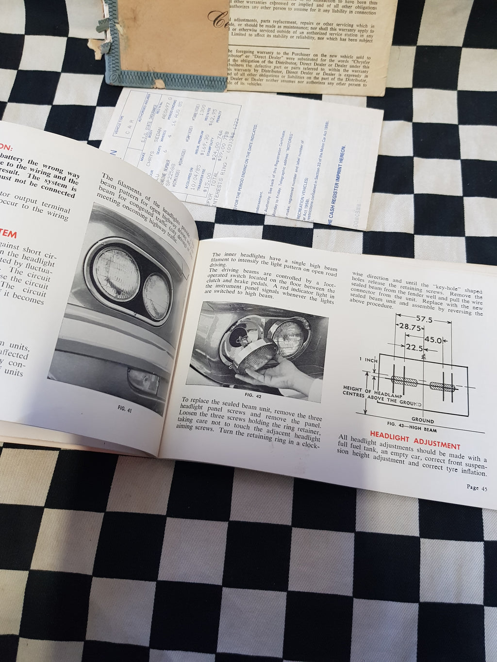RARE! S Series Valiant Owners Manual Set