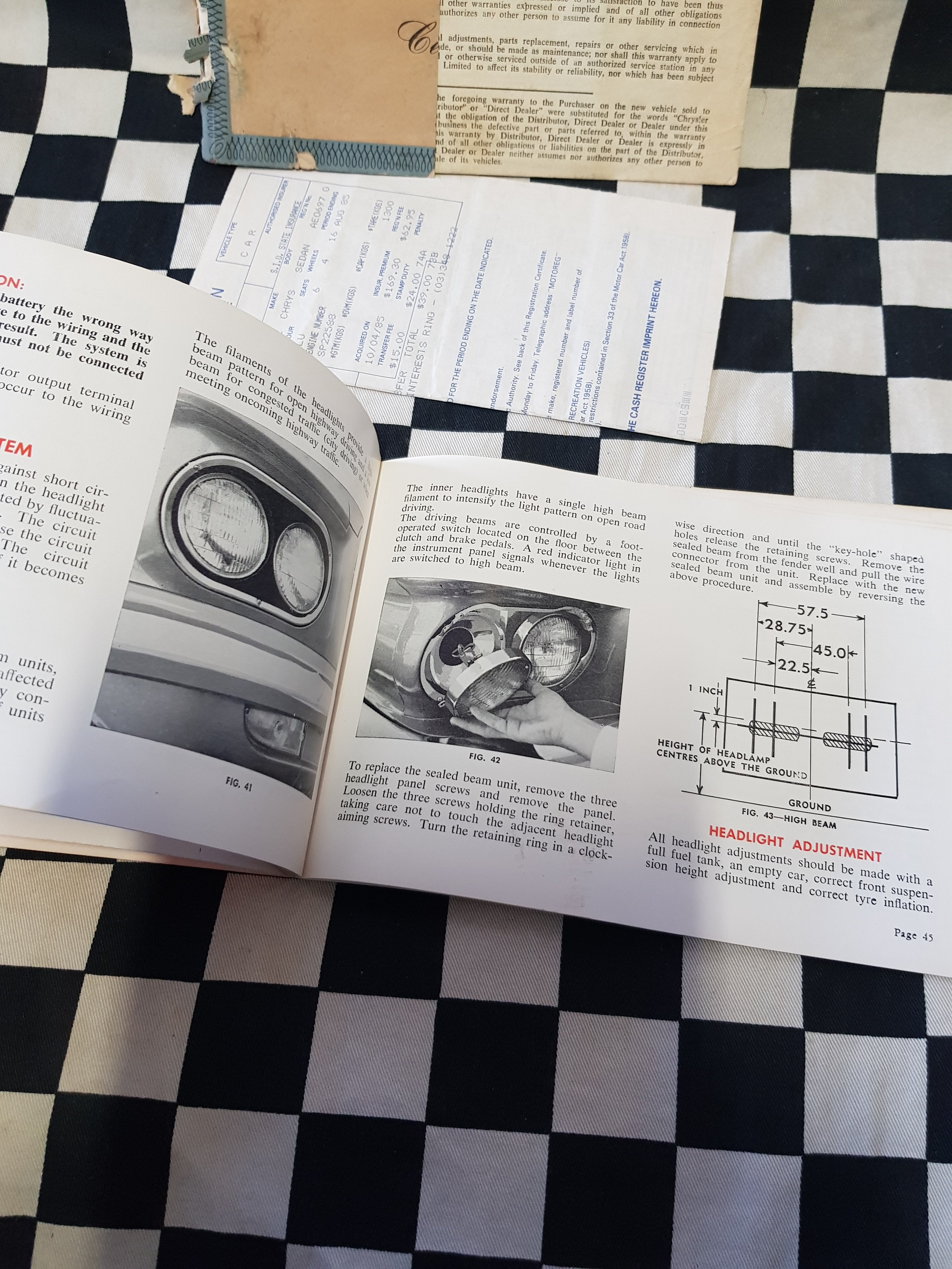 RARE! S Series Valiant Owners Manual Set