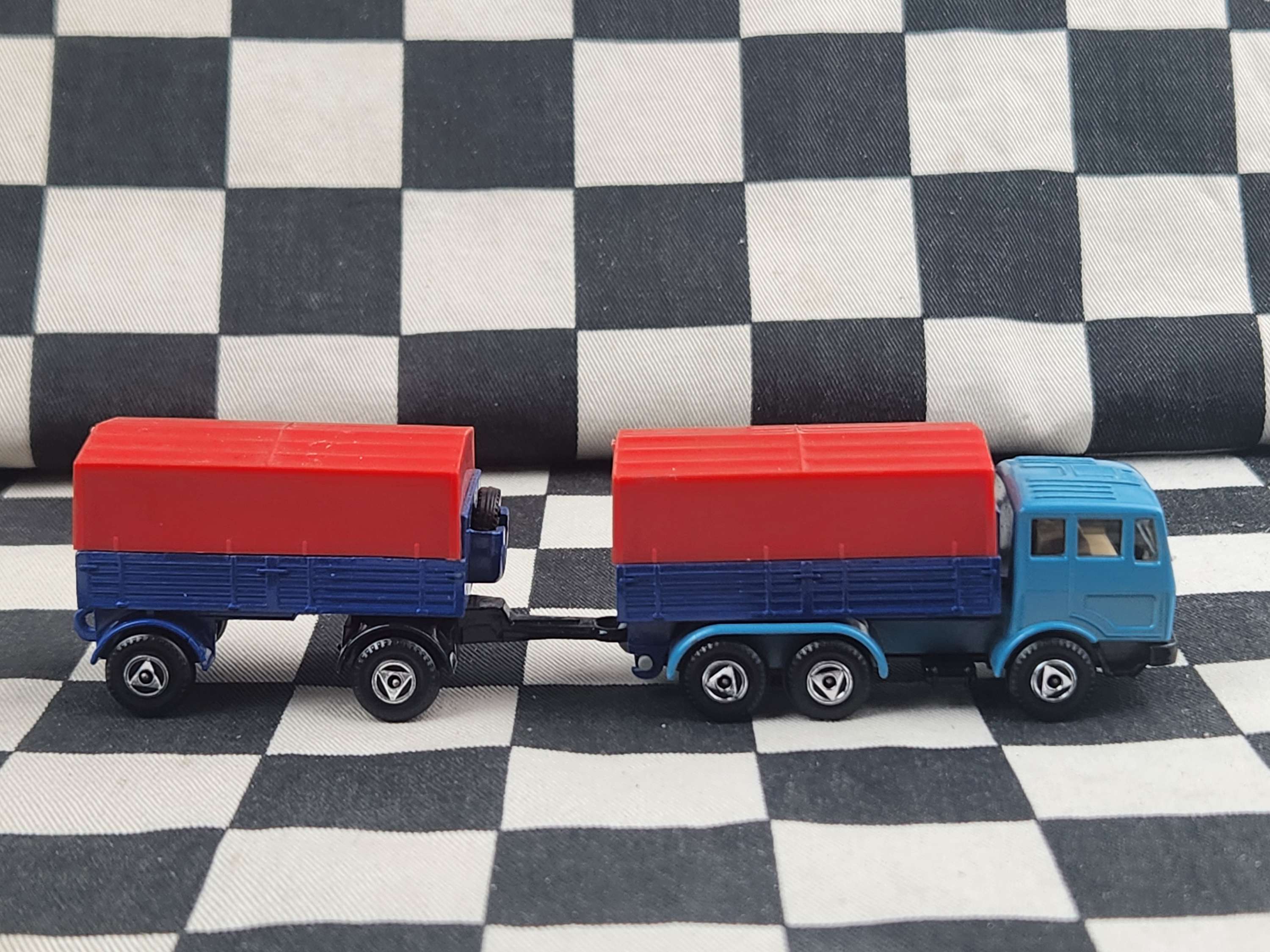 Vintage Loose Mint! EFSI Mercedes Benz Truck & Trailer Made in Holland