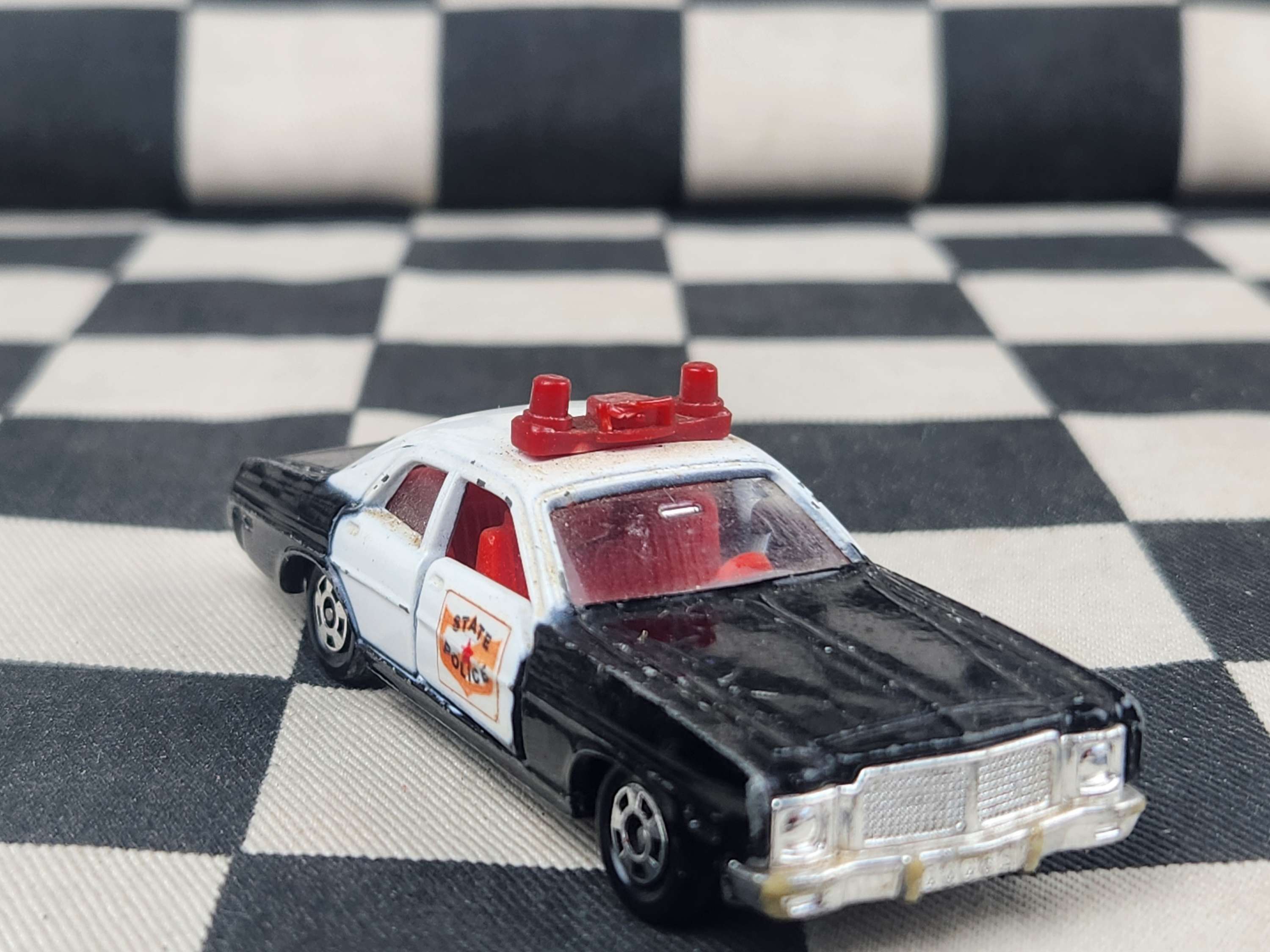 Vintage Loose Tomica Dorge Coronet Custom Police Car