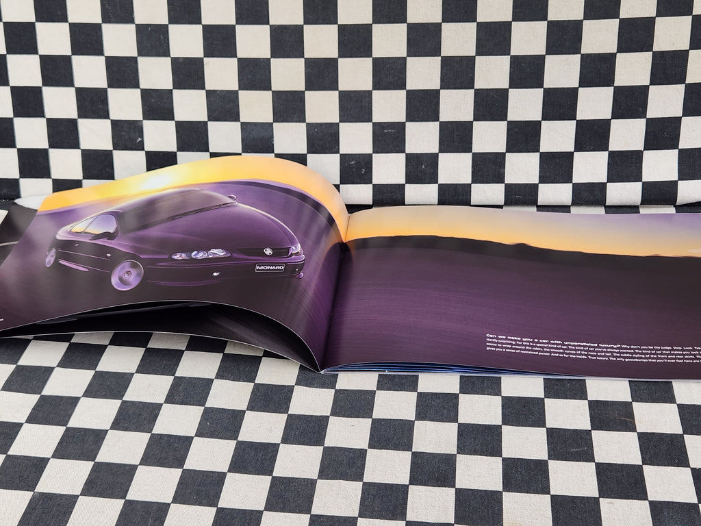 Genuine Holden CV8 Monaro Series 3 Sales Brochure