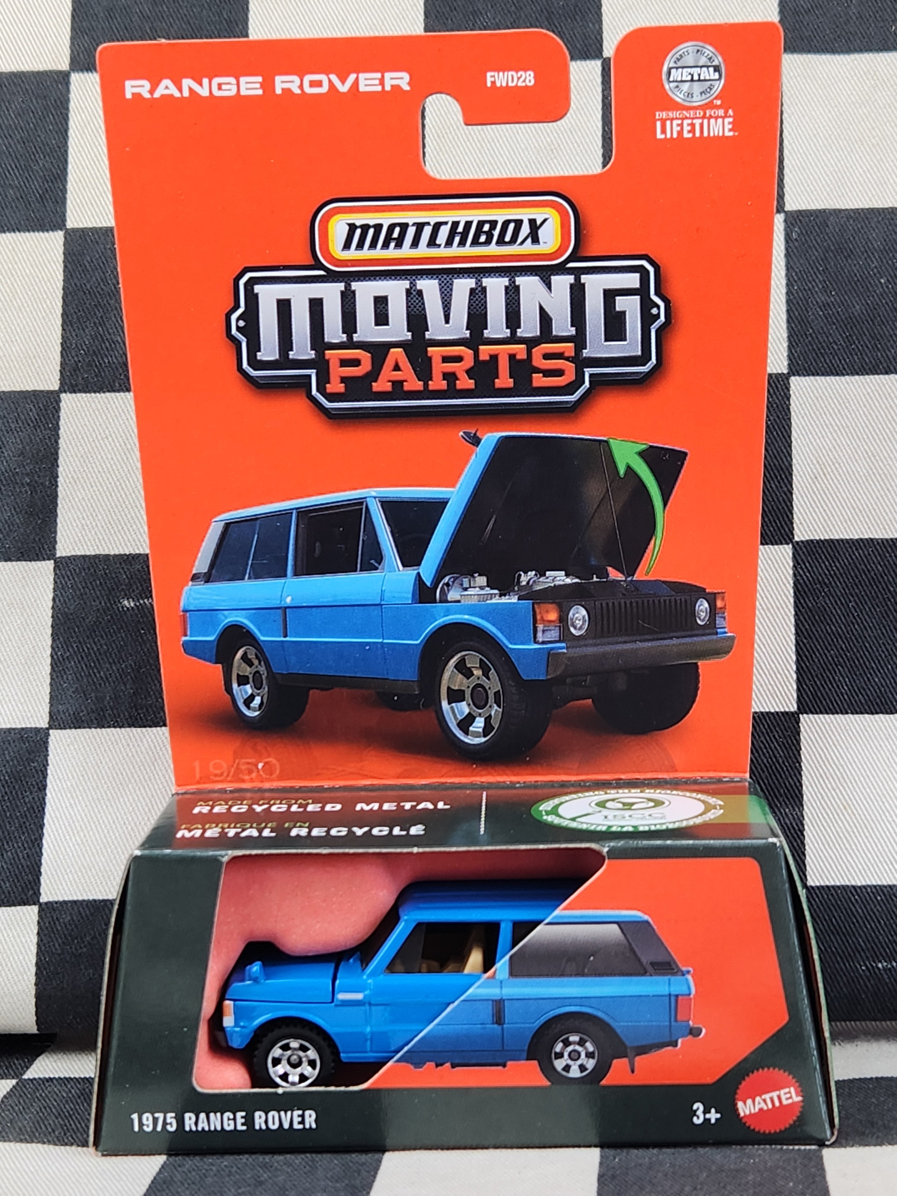 Matchbox Moving Parts 1975 Range Rover