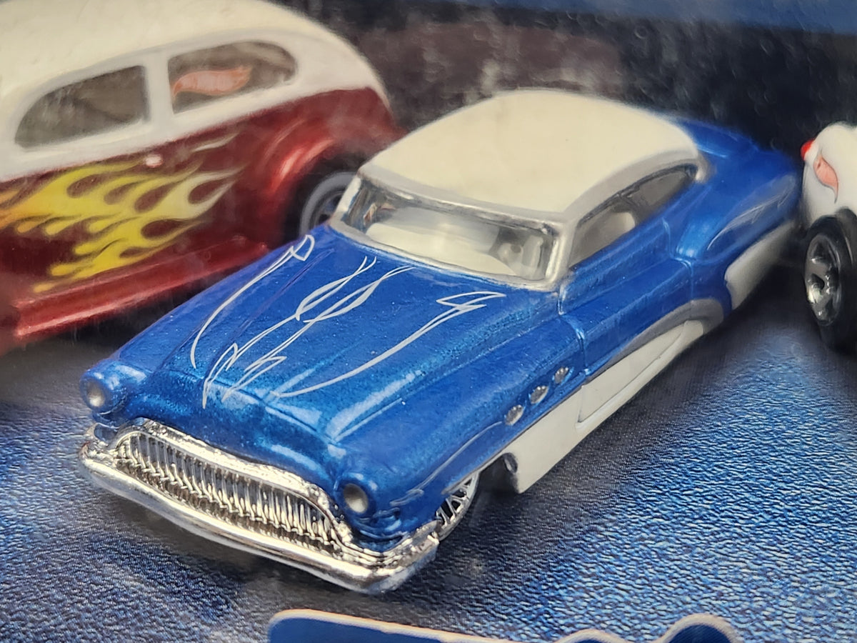 Ford Target Setting Hot Wheels Target USA Exclusive ELVIS Blue Hawaii Set 32 40 50 Ford Bu ...
