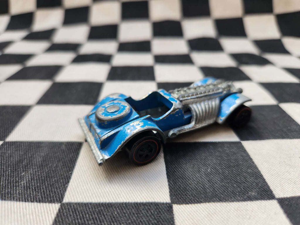 Vintage Loose Hot Wheels Redline Sweet 16 Light Blue Enamel (interior Missing)