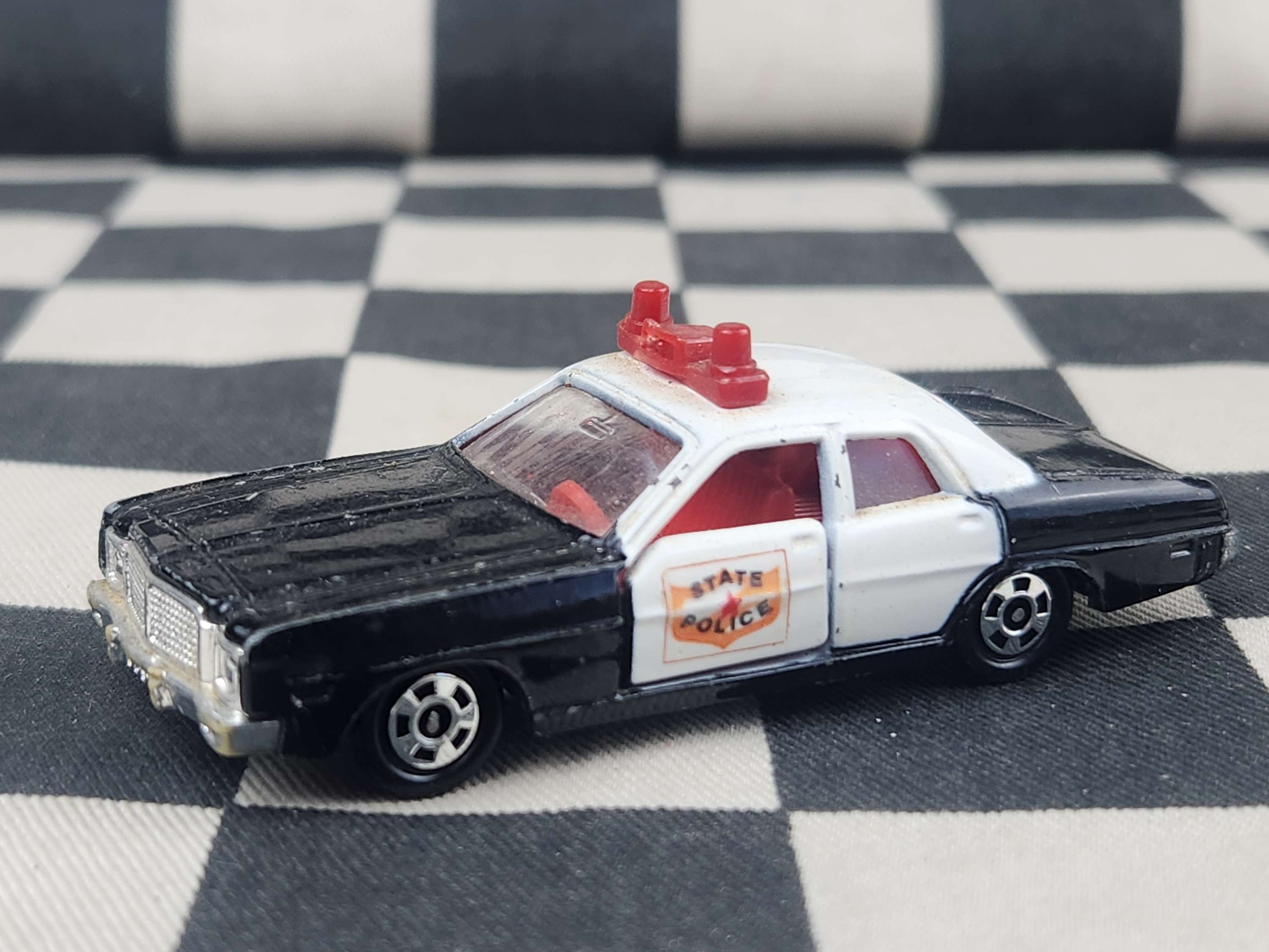 Vintage Loose Tomica Dorge Coronet Custom Police Car