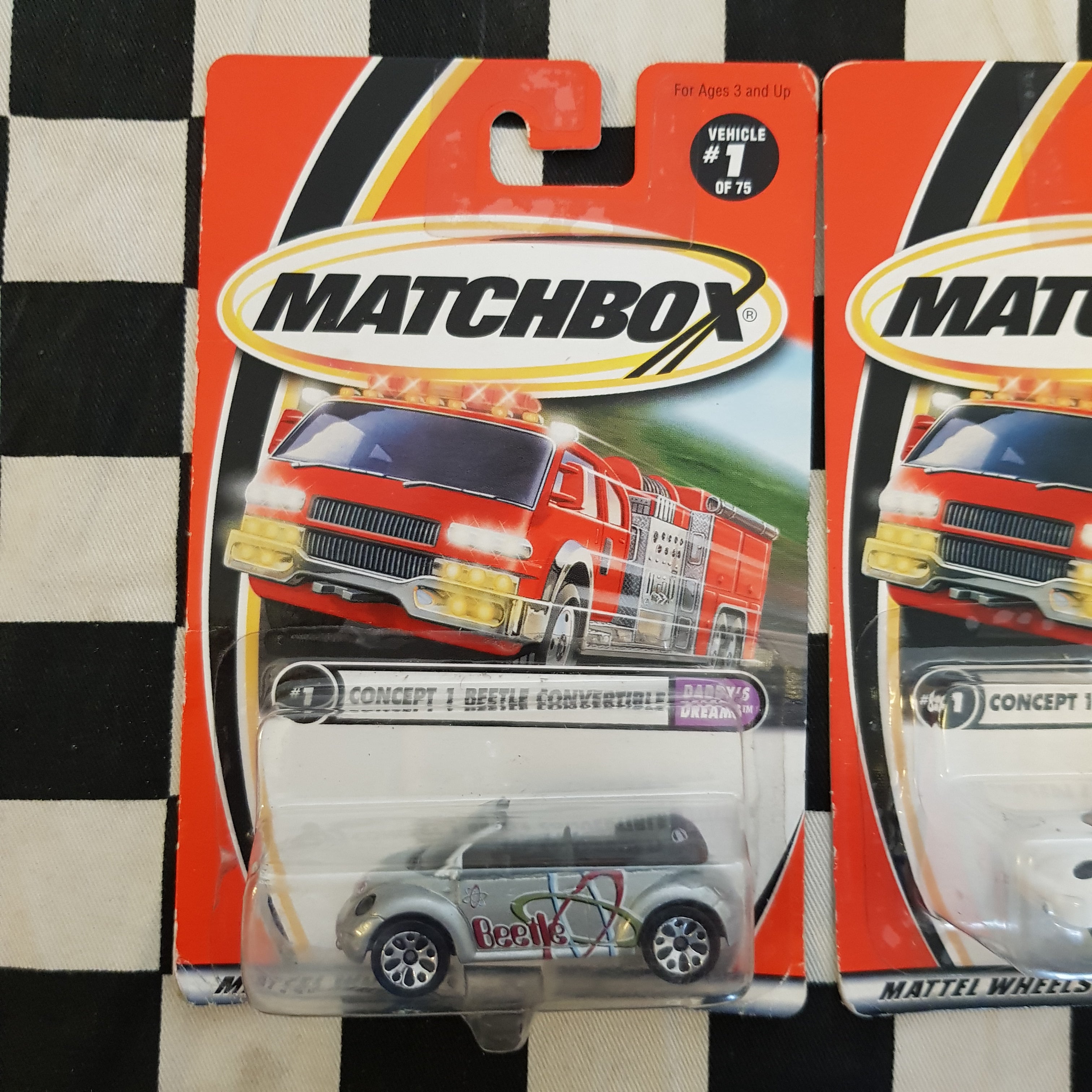 Matchbox 2000 Volkswagen Beetle Convertible Concept 1 CHOICE OF 2