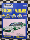 Ford Falcon XD XE XF Fairlane ZJ ZK ZL 6cyl & V8  Ellerys Workshop Manual