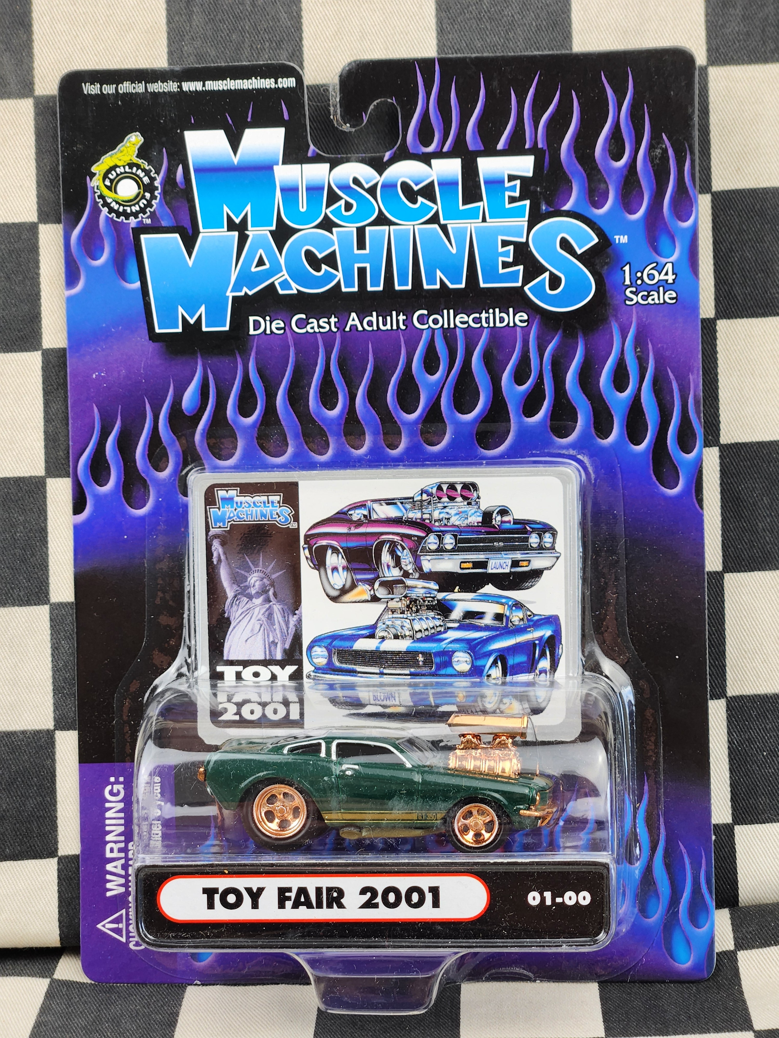 Muscle Machines USA Toy Fair 2001 Exclusive Mustang GT350