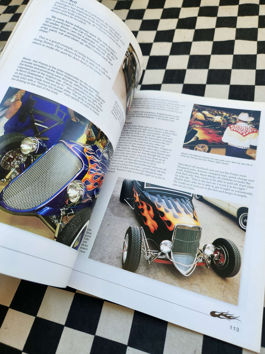 Rod Powell's Flame Painting Techniques How to Flame Hot Rods Trucks & Motorcycle