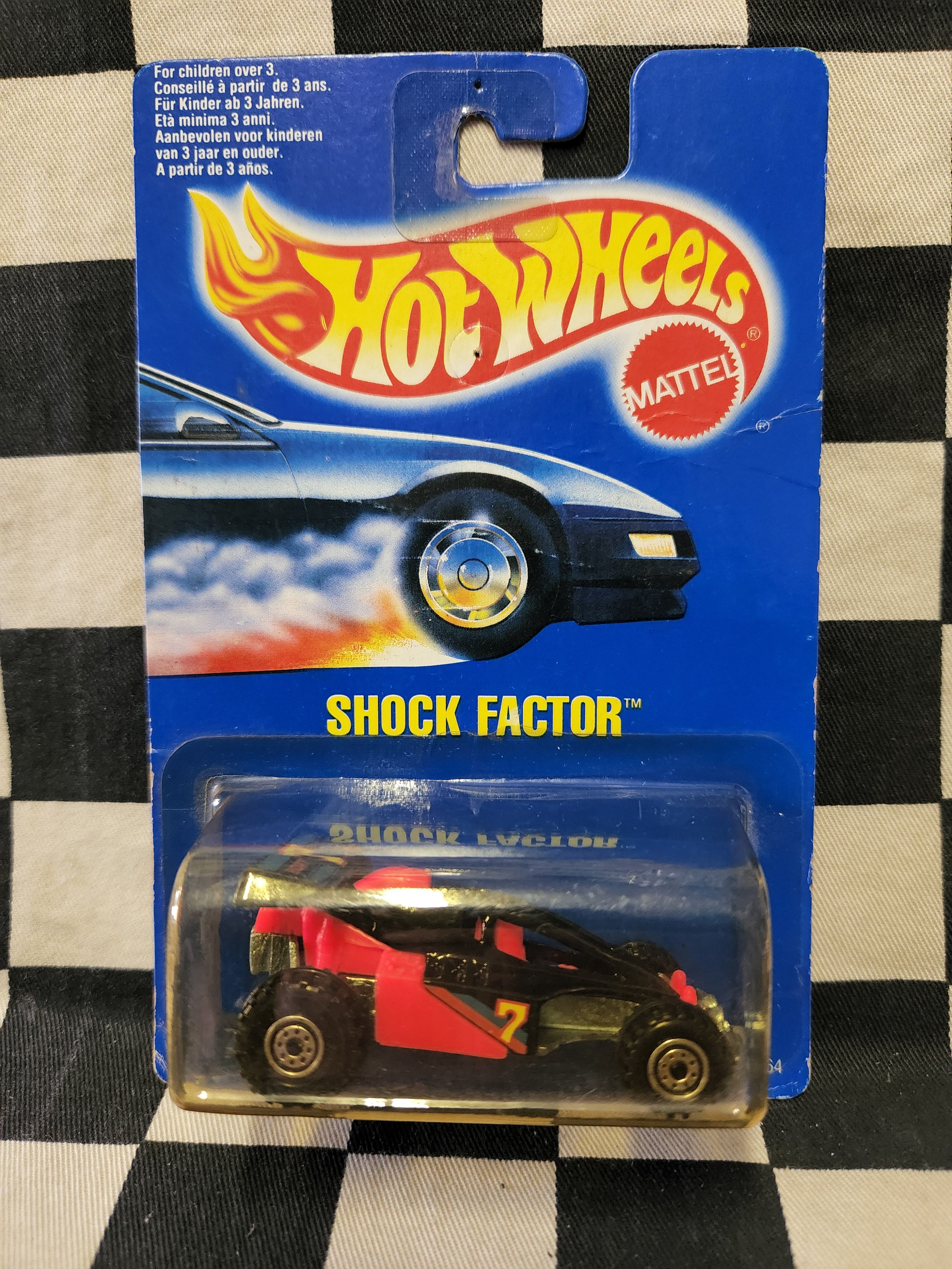 Hot Wheels 1991 Blue Card Shock Factor