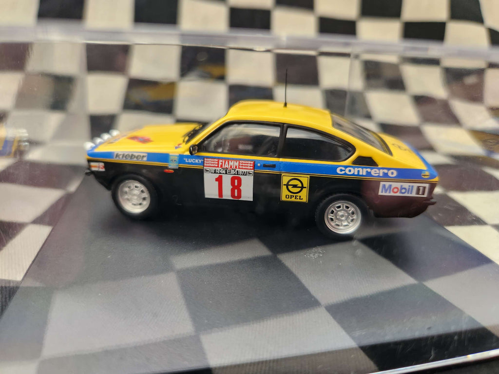 (Holden Gemini) Trofeu  1/43 Opel Kadett GT/E Elba Rally 77 Lucky /Braito