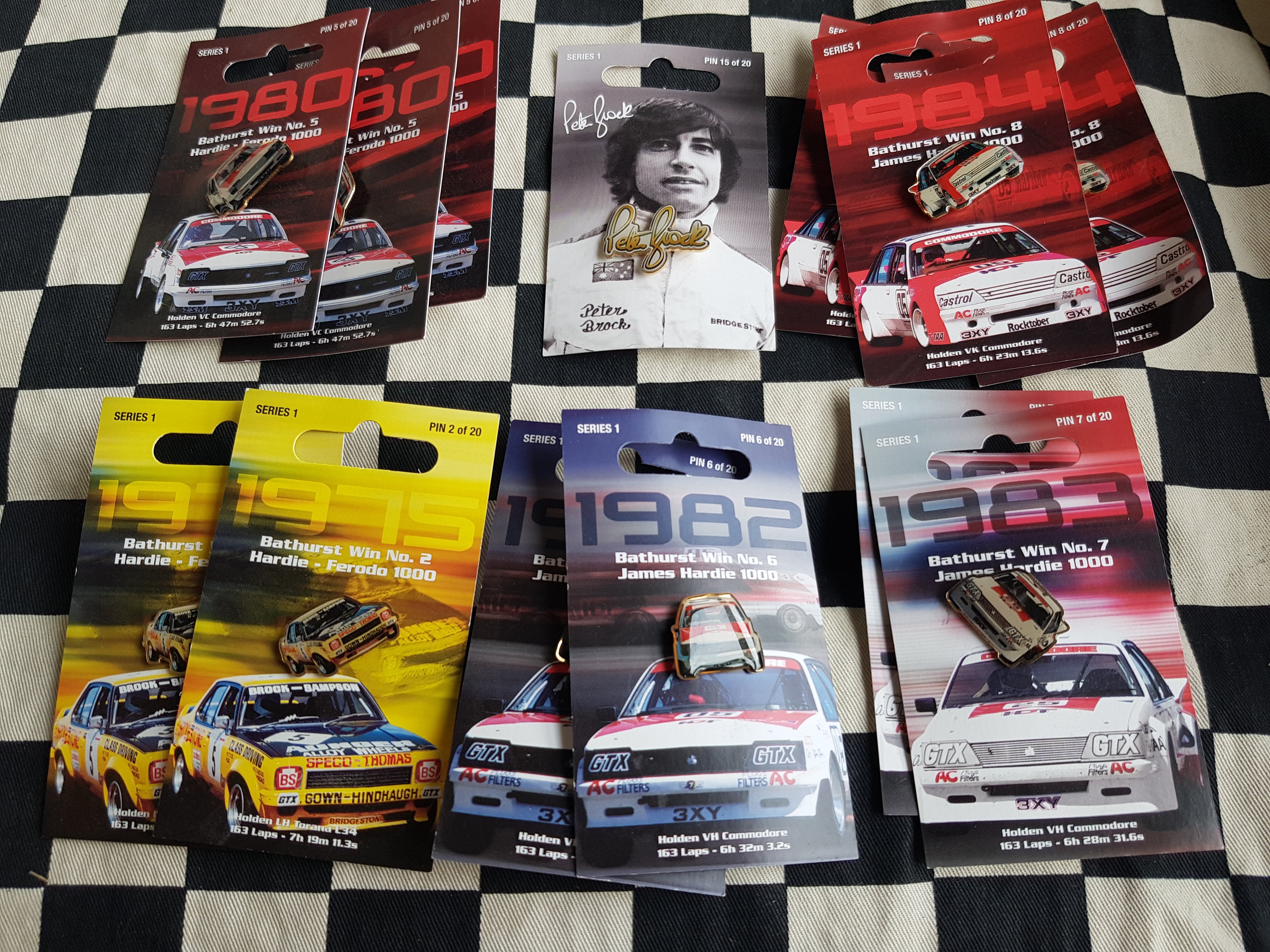 Brock Hat Pin  Choice of 6 Designs HDT Commodore Torana