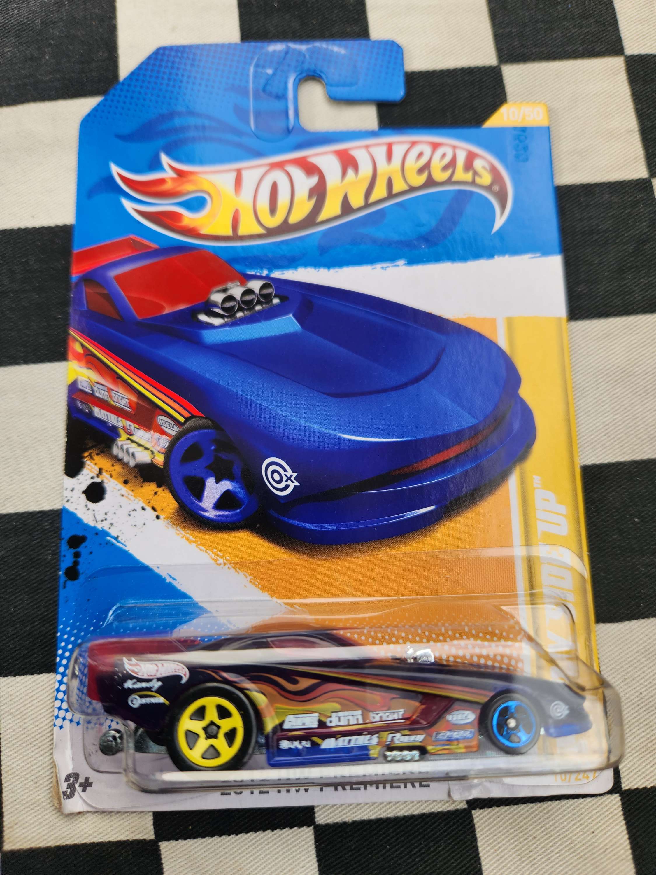 Hot Wheels 2012 Funny Side Up Funny Car Drag First Edition