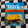 Vintage 1978 Tonka Mites Yellow Dump Truck