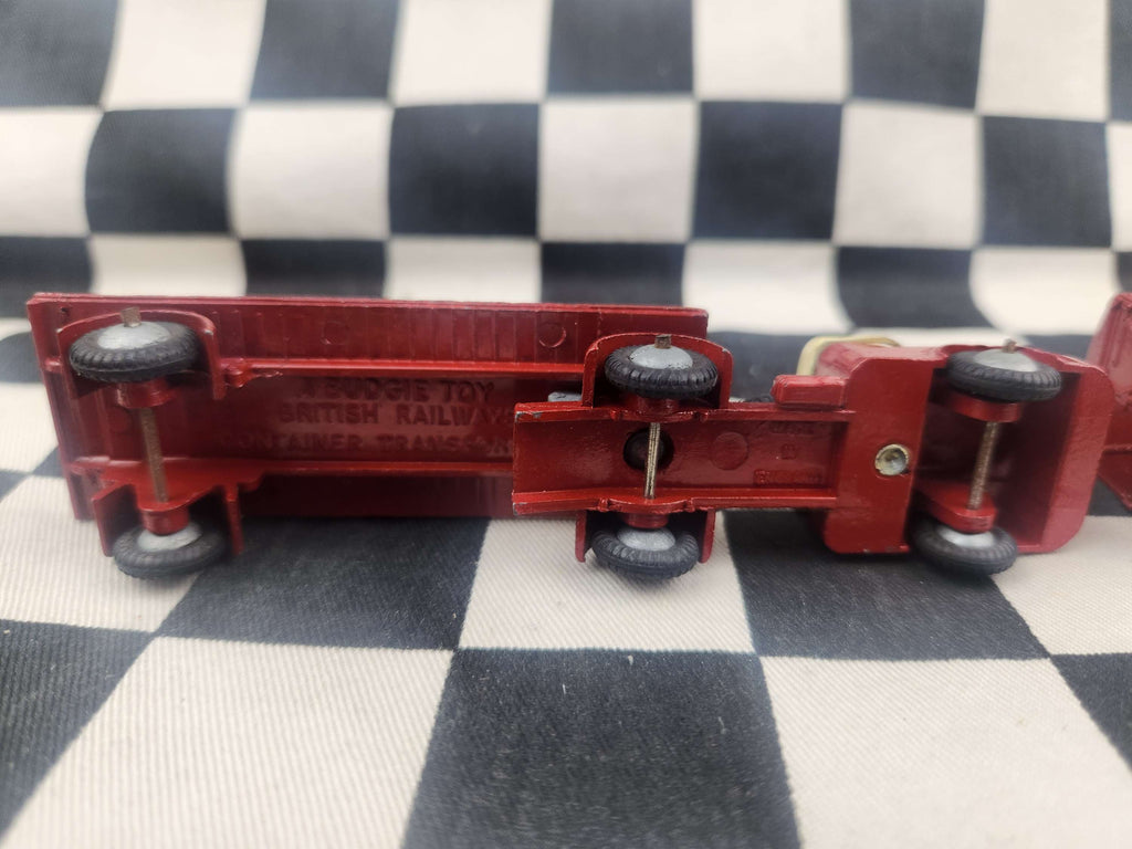 Vintage Loose Budgie Toys British Railways Austin Container Transporter Truck