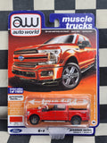 Auto World Muscle Trucks 2019 Ford F150 Lariat Race Red