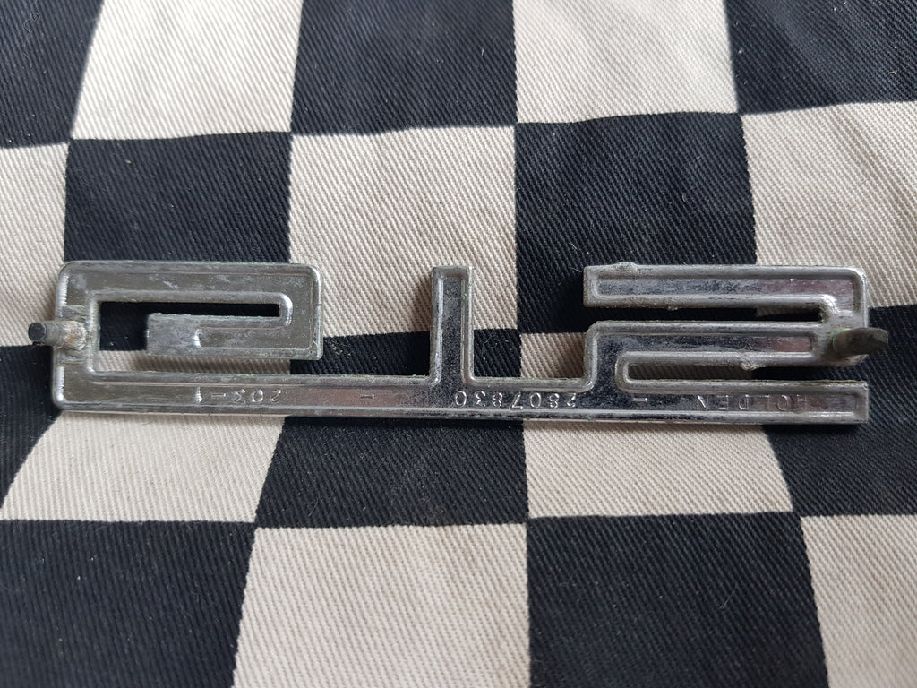 Original Holden HK HT HG GTS Badge Choice of