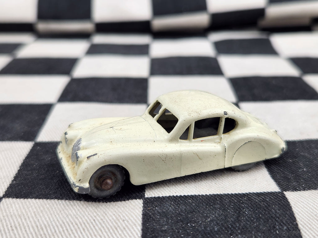 Vintage Loose Matchbox Lesney Jaguar XK140 Creamy White
