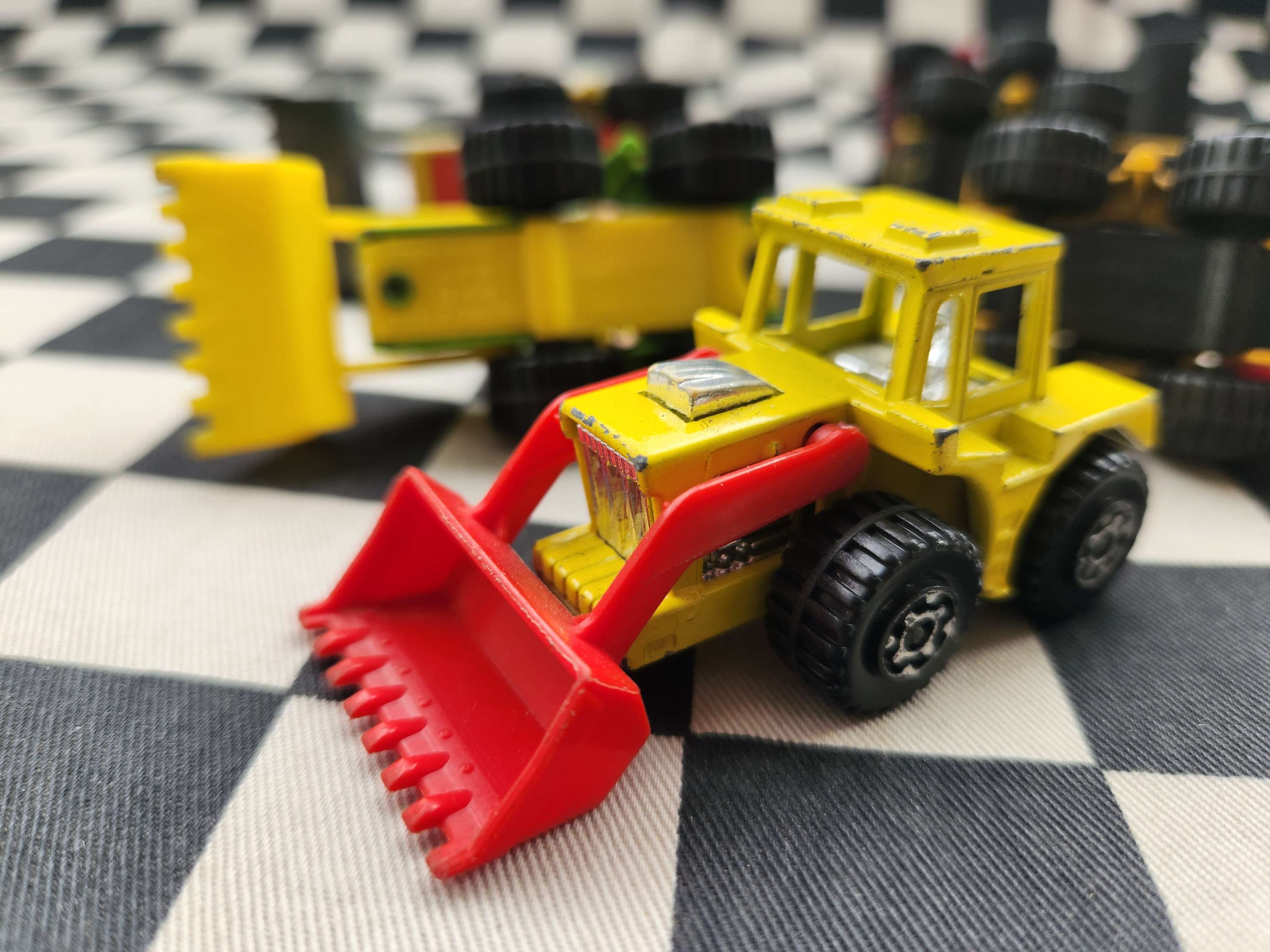Vintage Loose Matchbox Superfast Tractor Shovel Your Choice of Colours