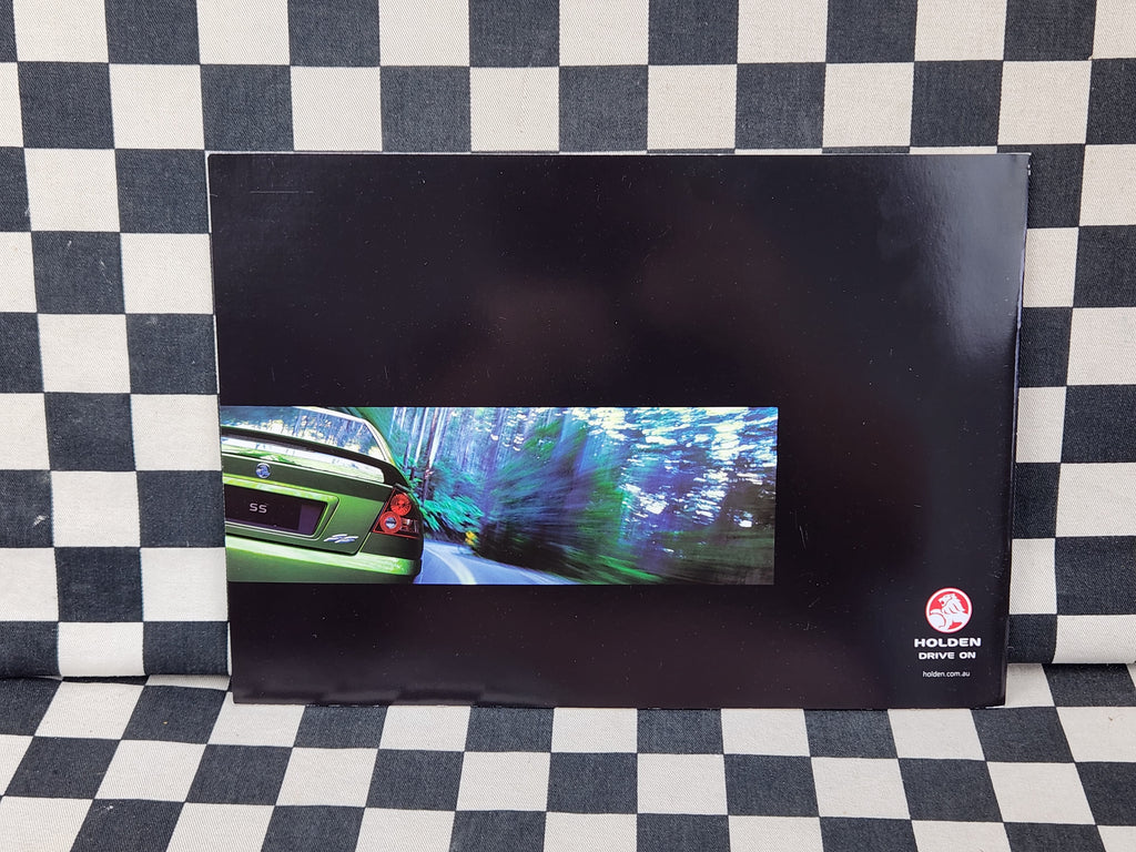 VY Holden Commodore Executive Acclaim SV6 SV8 SS Sales Brochure
