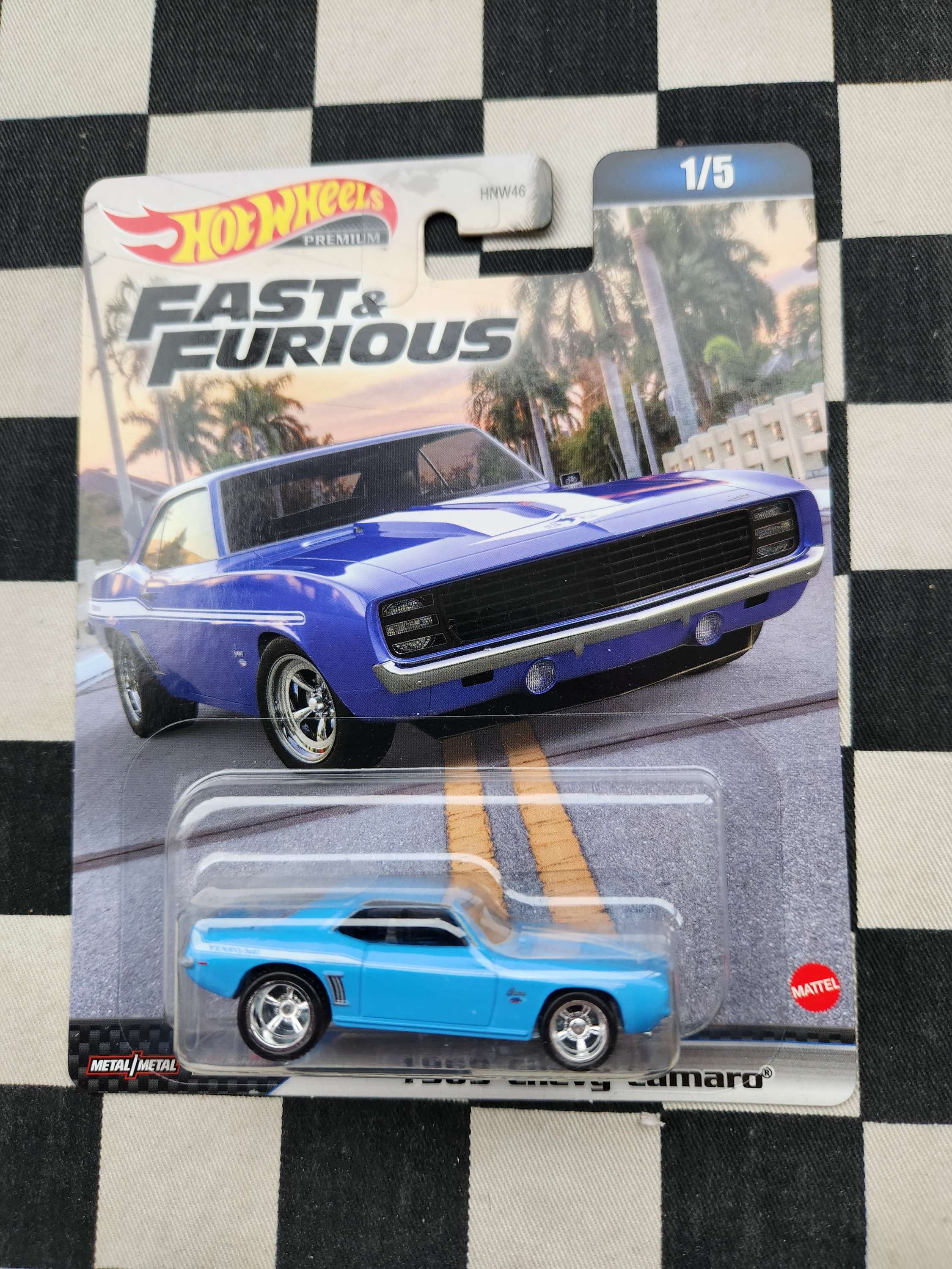 Hot Wheels Premium Fast & Furious 1969 Chevy Camaro