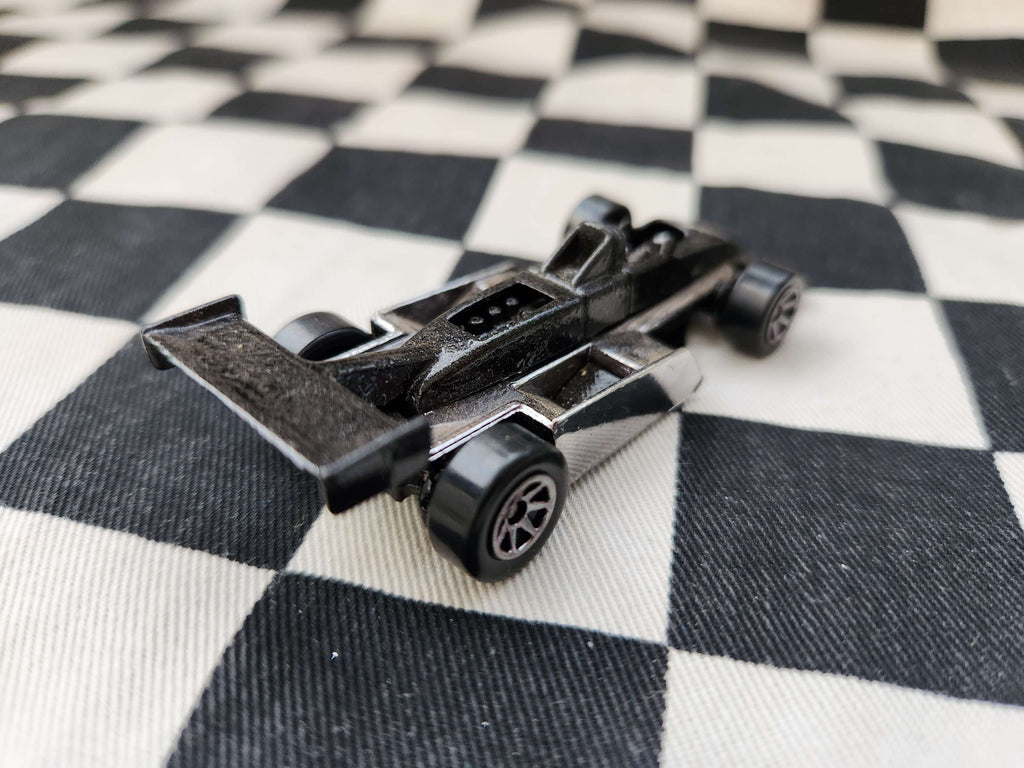 Hot Wheels Loose Indy Formula One Racer Black/Chrome