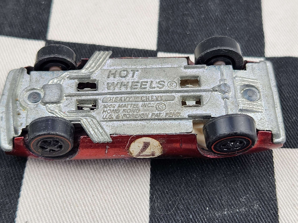 Hot Wheels Redline Heavy Chevy Camaro Spectraflame Red Hong Kong