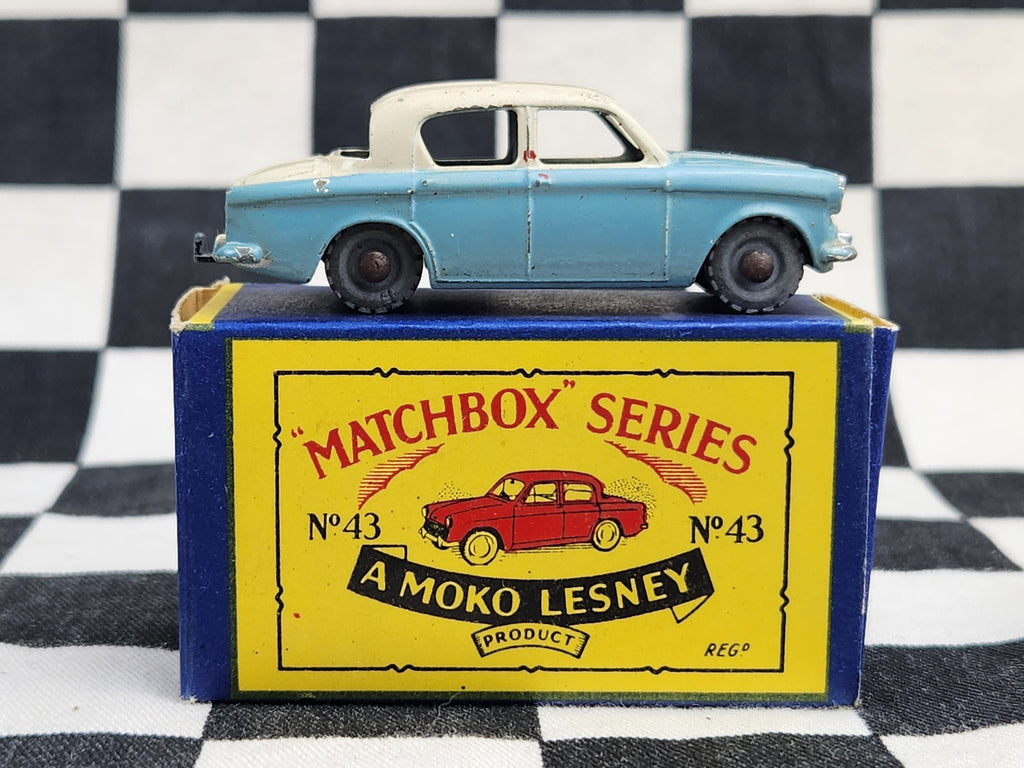 Matchbox Lesney Moko No43 Hillman Minx in Original Box