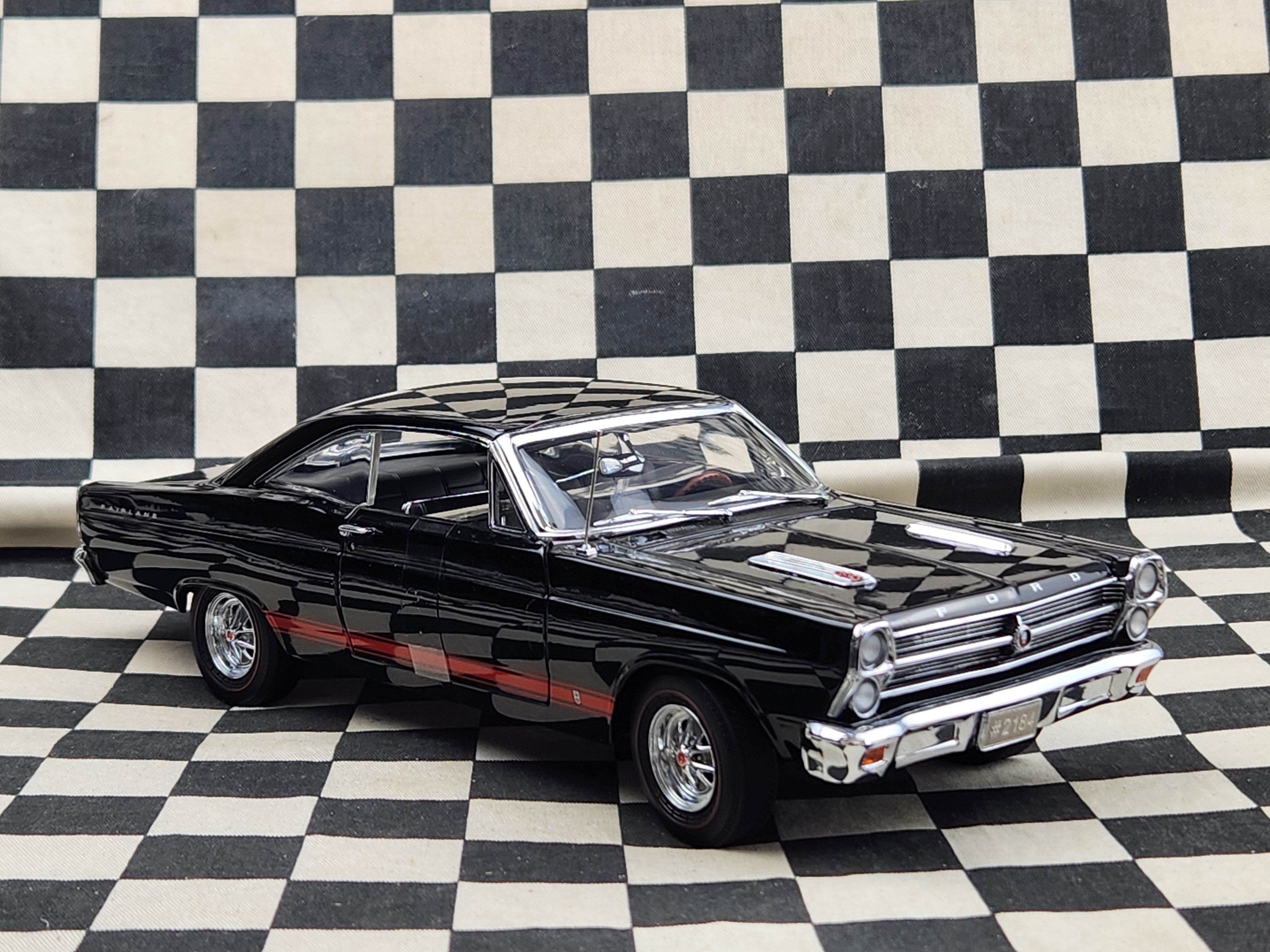 GMP製 1966 Ford Fairlane GT 1/18 限定品 1/18 GMP 1966 Ford Fairlane GTA Black – Kustom Kollector