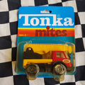 Vintage 1978 Tonka Mites Yellow Red Crane Truck