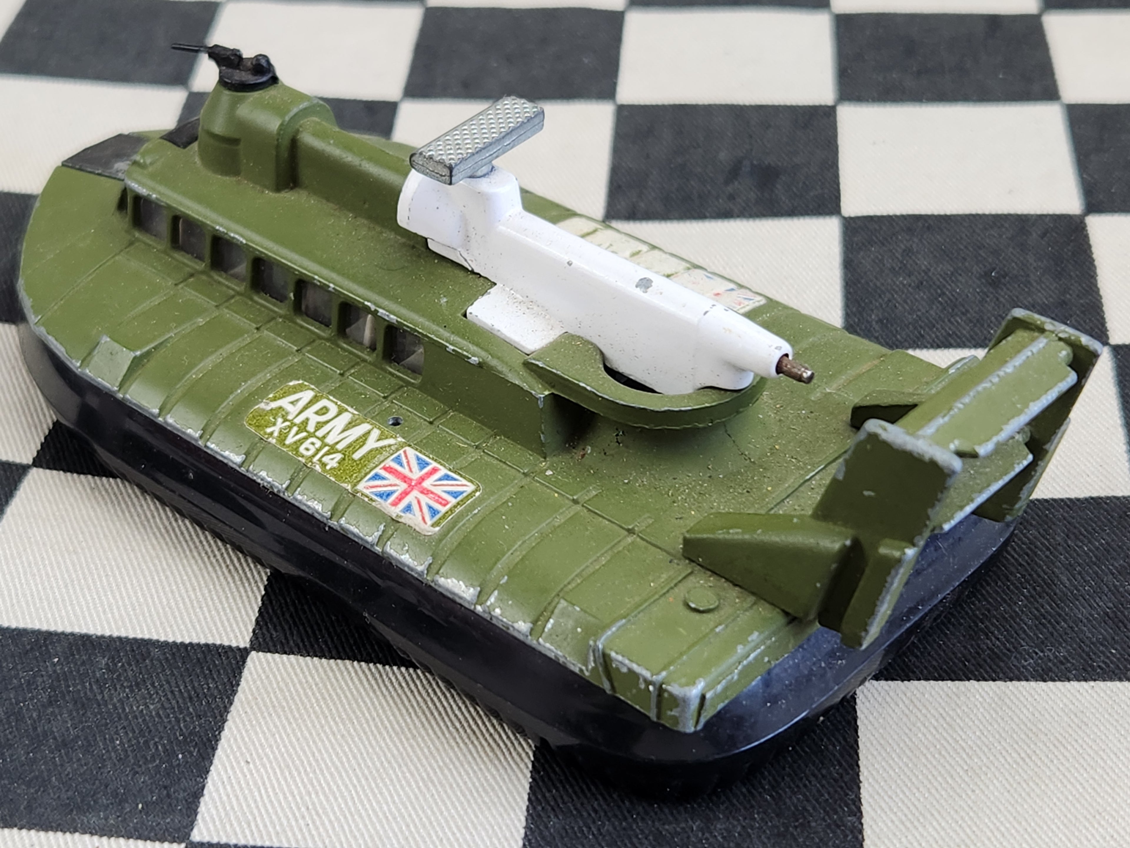 Vintage Loose Dinky Army Hovercraft